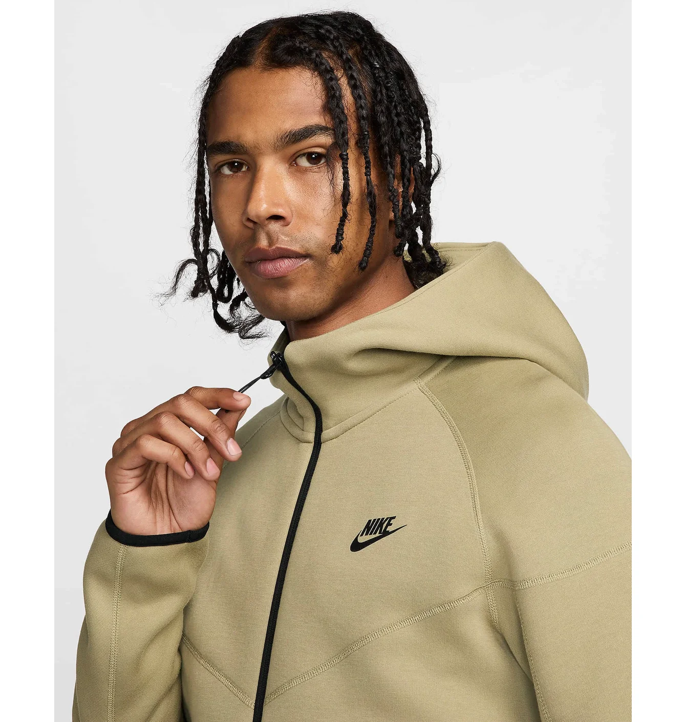 Толстовка чоловіча Nike Tech Fleece Fz Wr Beige FB7921-277