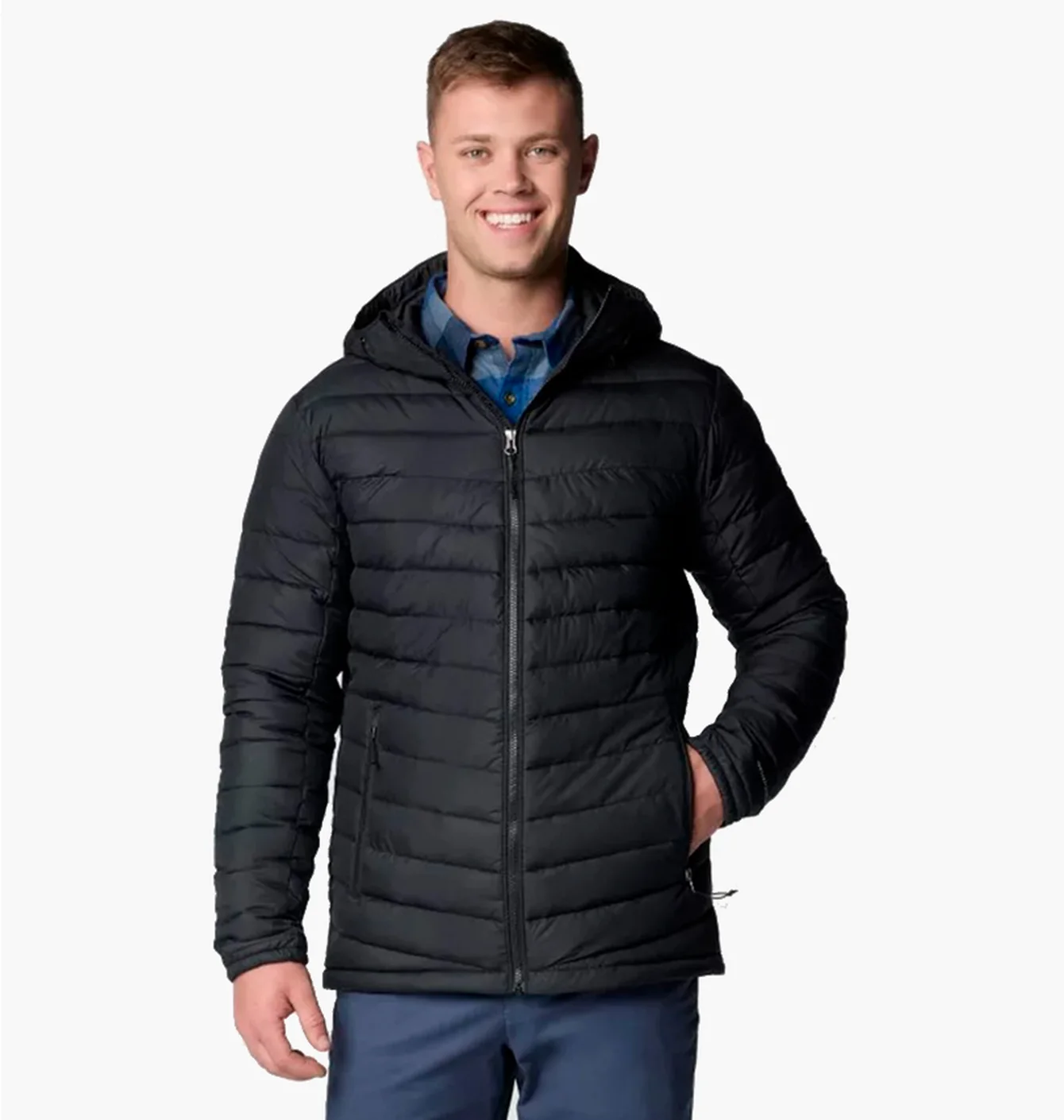 Куртка чоловіча Columbia Slope Edgetm Ii Hooded Black XM5215-010