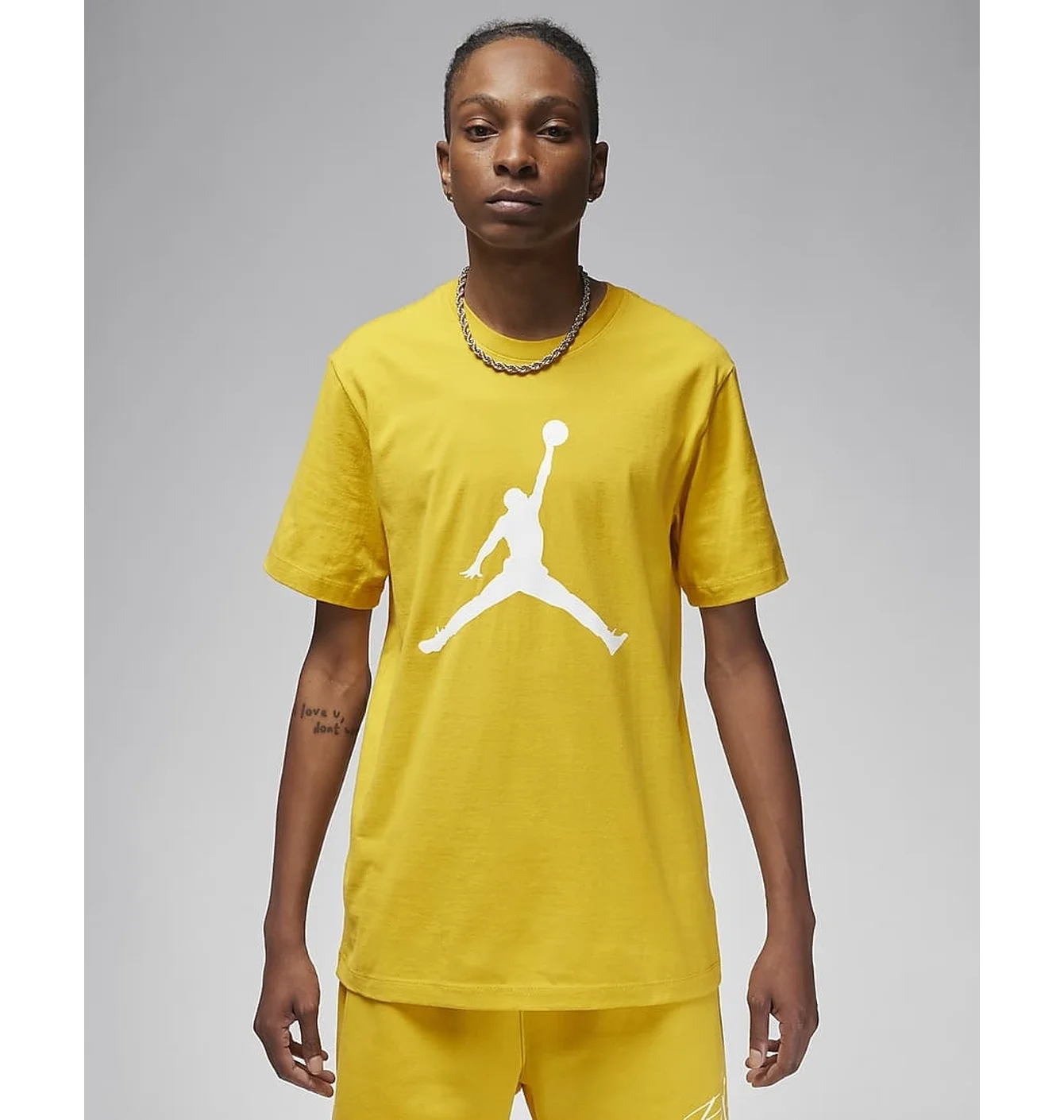 Футболка чоловіча Air Jordan T-Shirt Jumpman Yellow CJ0921-752