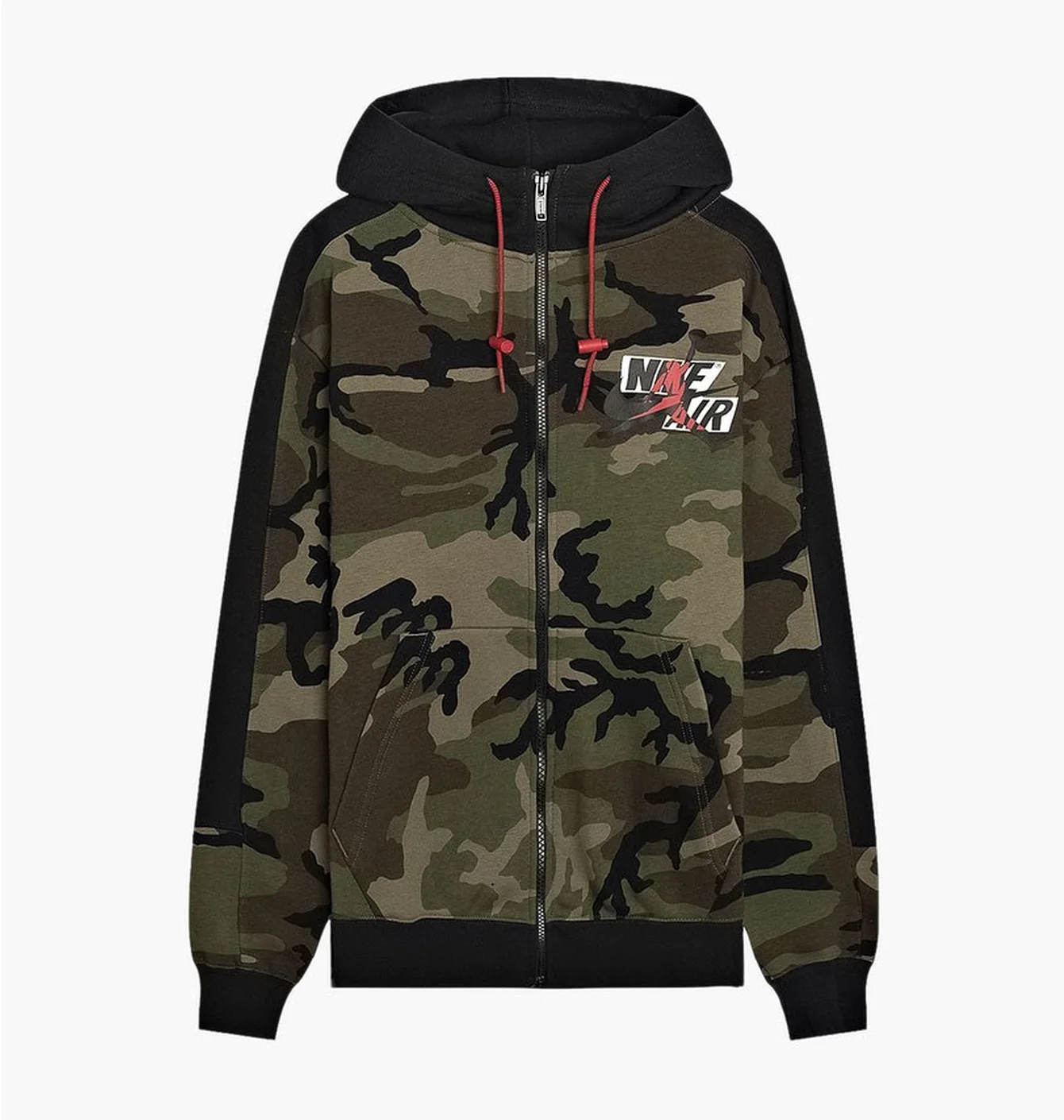 Толстовка чоловіча Nike Air Jordan Jumpman Classics Camo Full Zip Hoodie CV6214-222