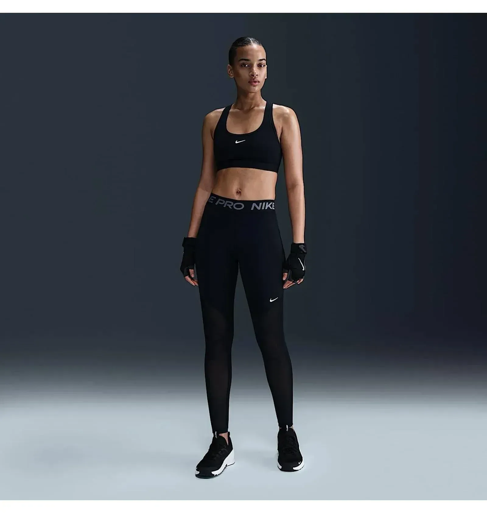 Лосіни жіночі Nike Np Df Mr Tight Gg Mesh Black (HJ1163-010)