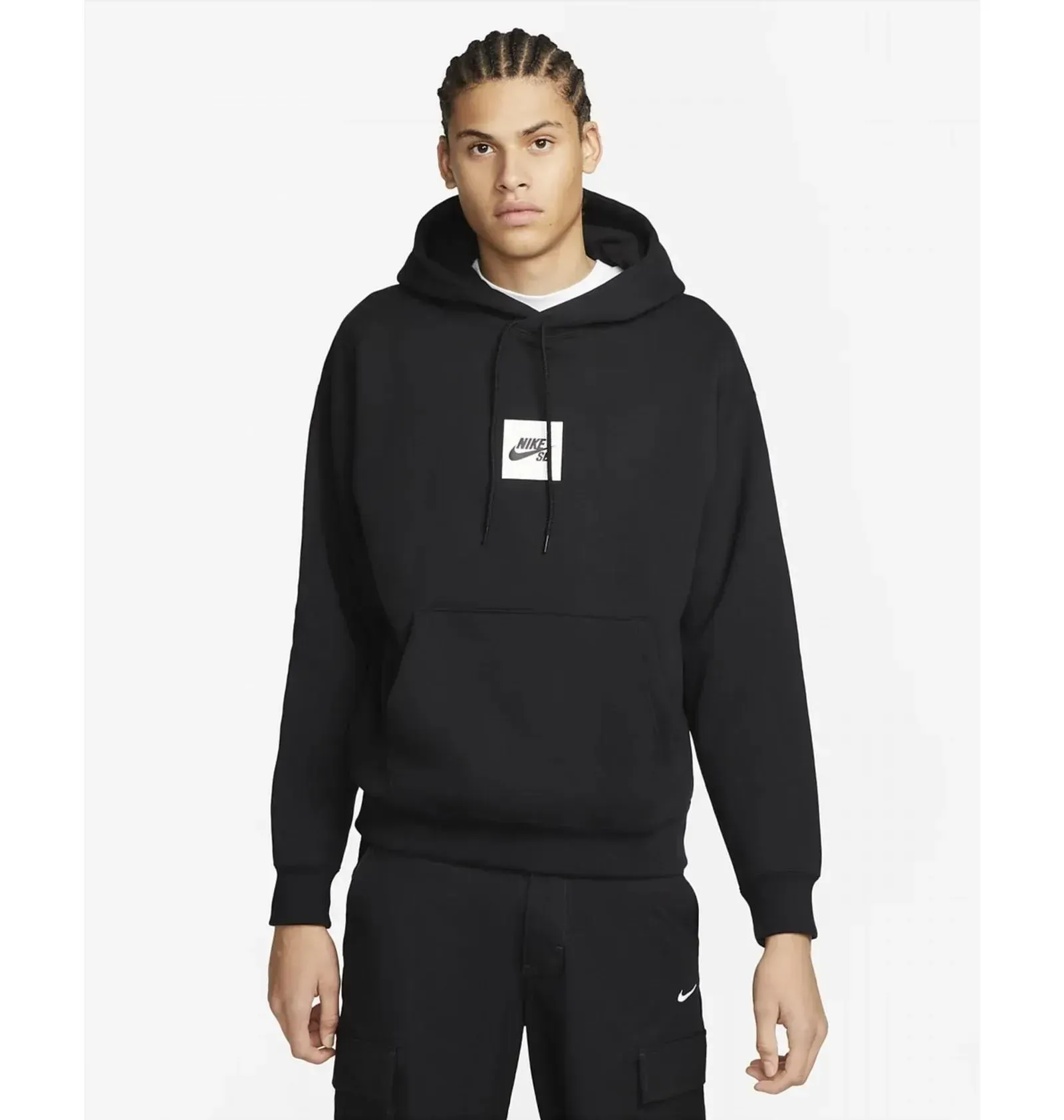 Кофта чоловіча Nike Sb Flc Hd Box Logo (DV8839-010)