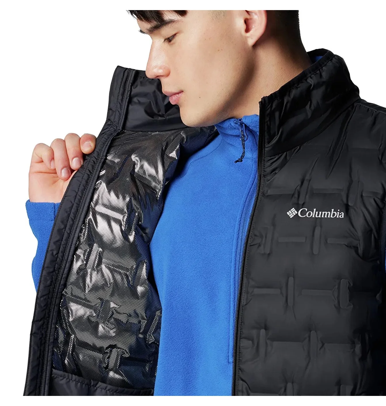 Жилетка чоловіча Columbia Delta Ridge Ii Black WO4253-010