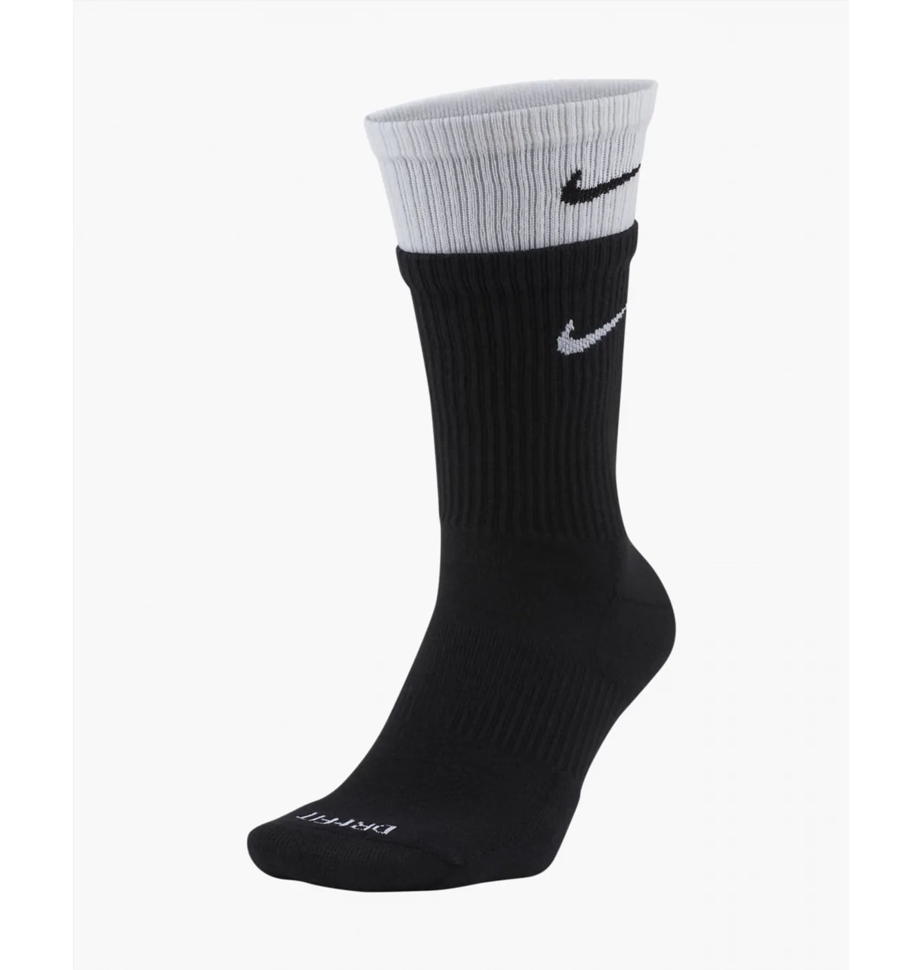 Шкарпетки унісекс Nike Ed Pls Csh Crw 144 Dbl Black (1 пара) Dd2795-011