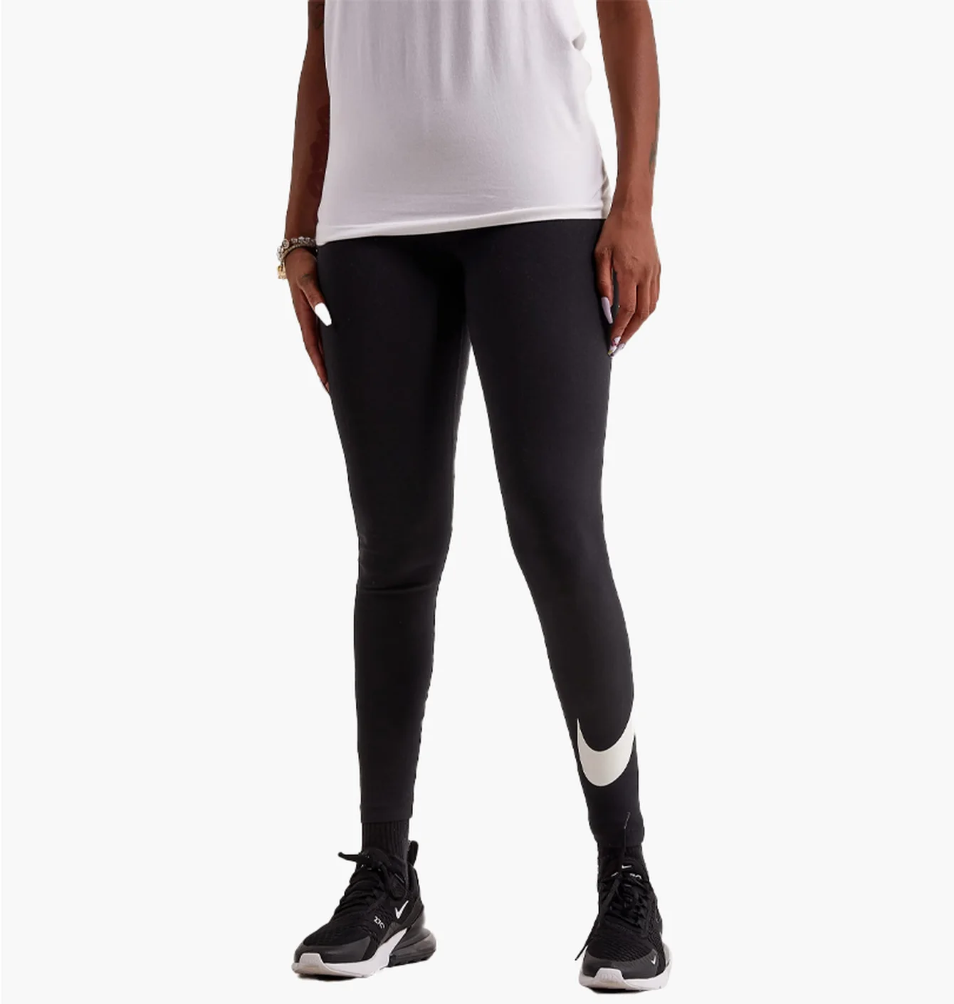 Легінси жіночі Nike Hr Tght Swsh Black DV7795-010