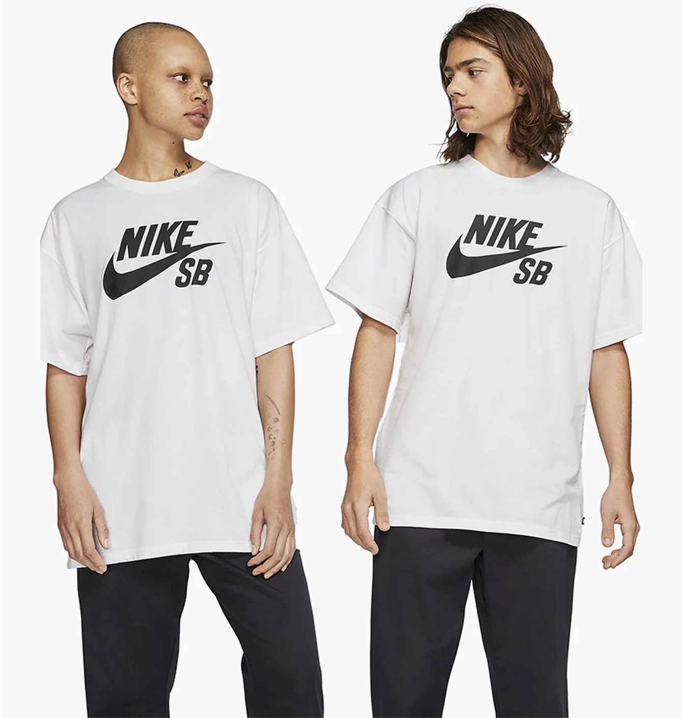 Футболка унісекс Nike Sb Logo Skate T-Shirt White CV7539-100