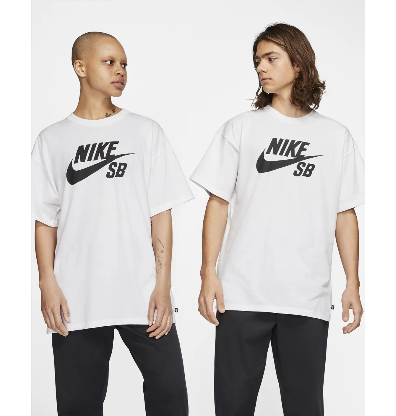 Футболка унісекс Nike Sb Logo Skate T-Shirt White CV7539-100