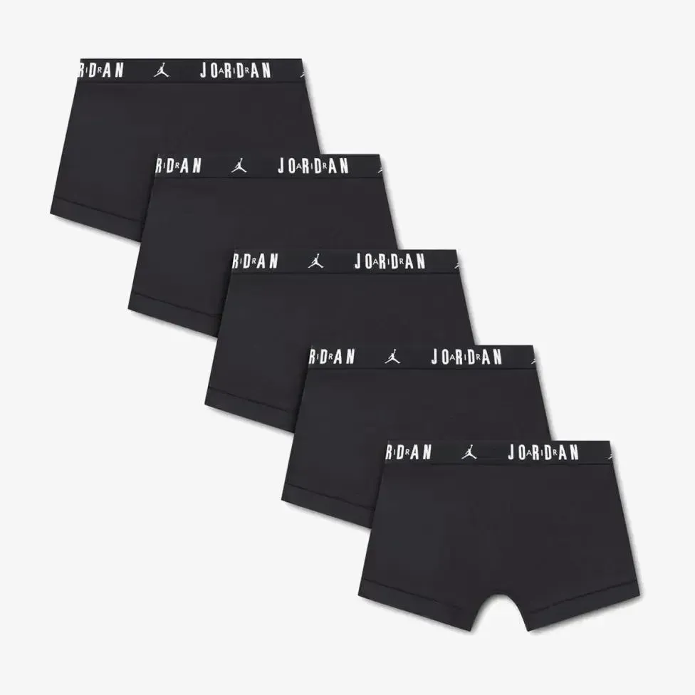 Труси-боксерки чоловічі Jordan Flight «Black» 5 Pack (JM0867-023)