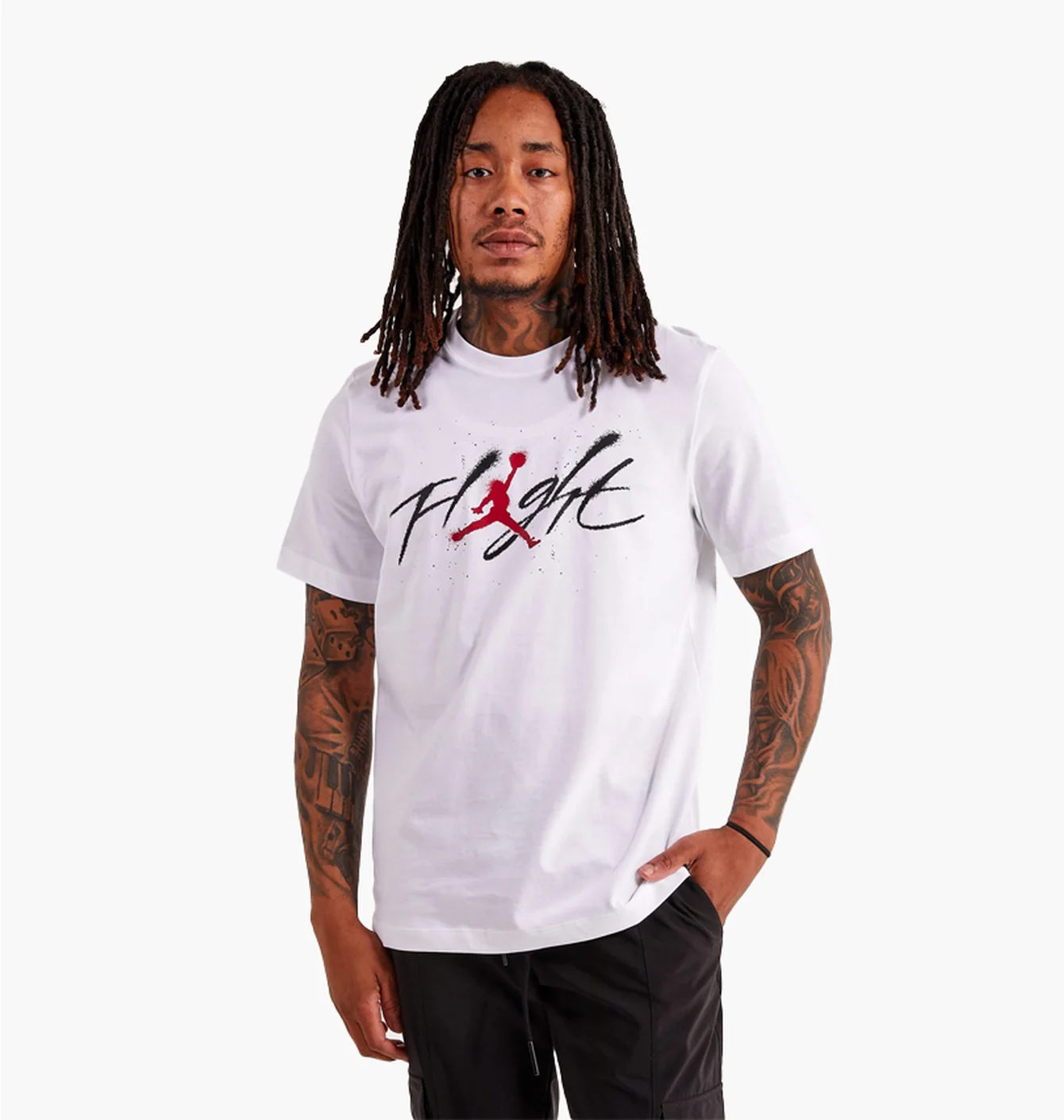 Футболка чоловіча Air Jordan Flight Graphic Tee White FB7465-100