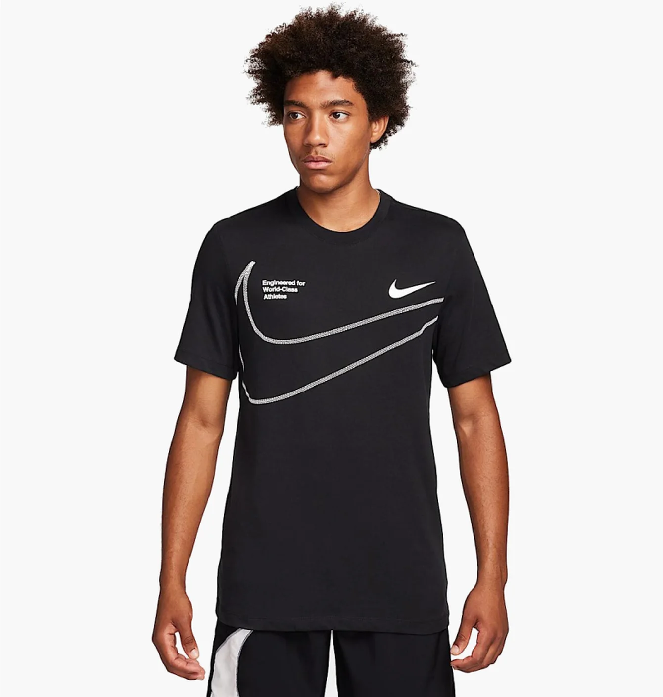 Футболка чоловіча Nike Dri-Fit Tee Q5 Black FN0843-010