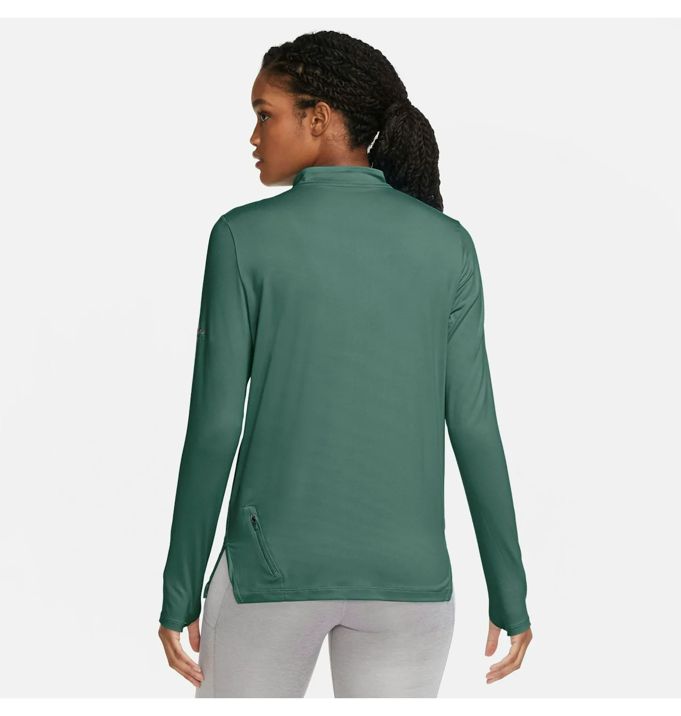 Кофта жіноча Nike Element Trail Running Green DC5217-361
