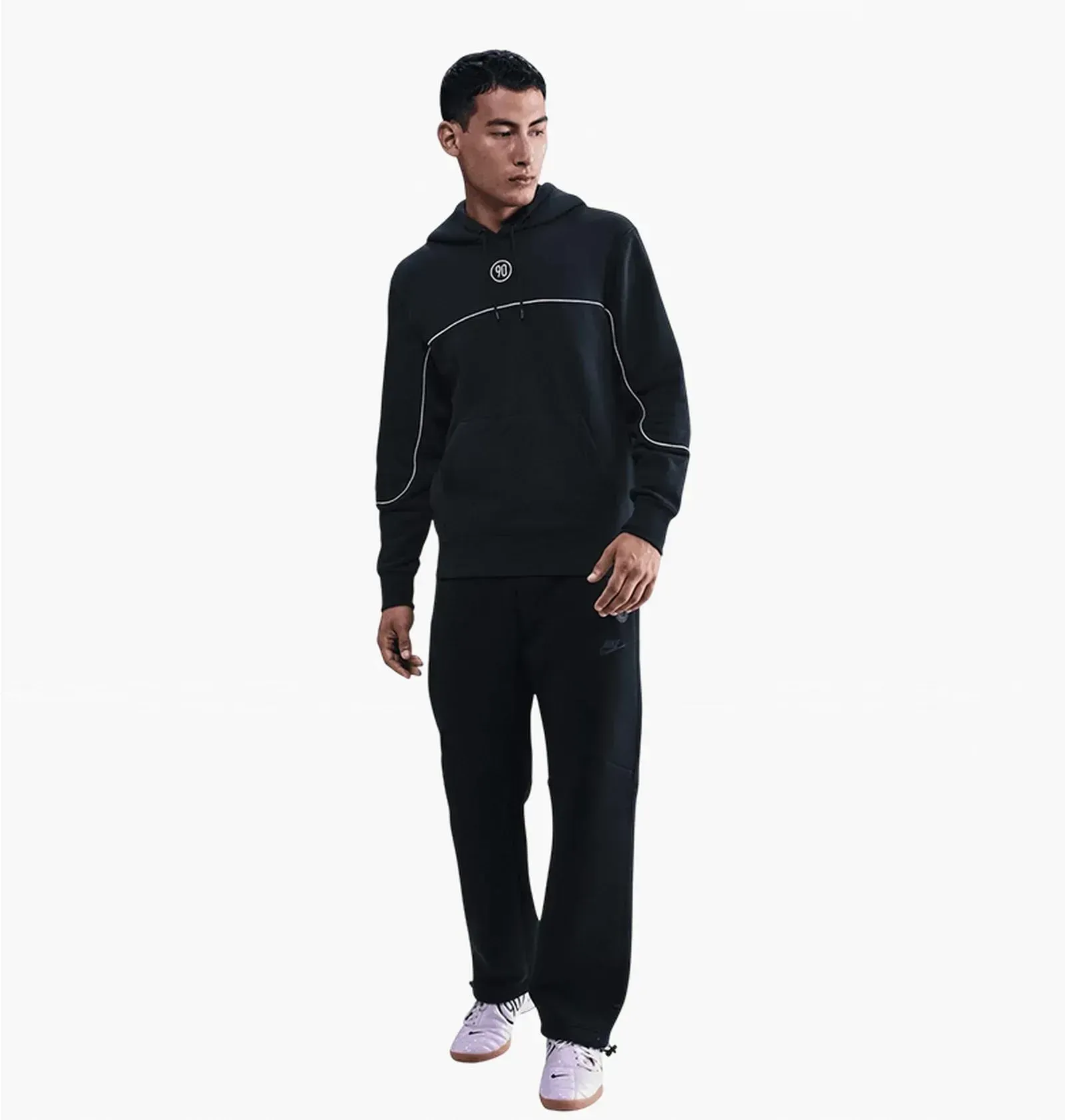 Кофта чоловіча Nike Club Total 90 Mens Football Pullover Hoodie Black (HV3509-010)
