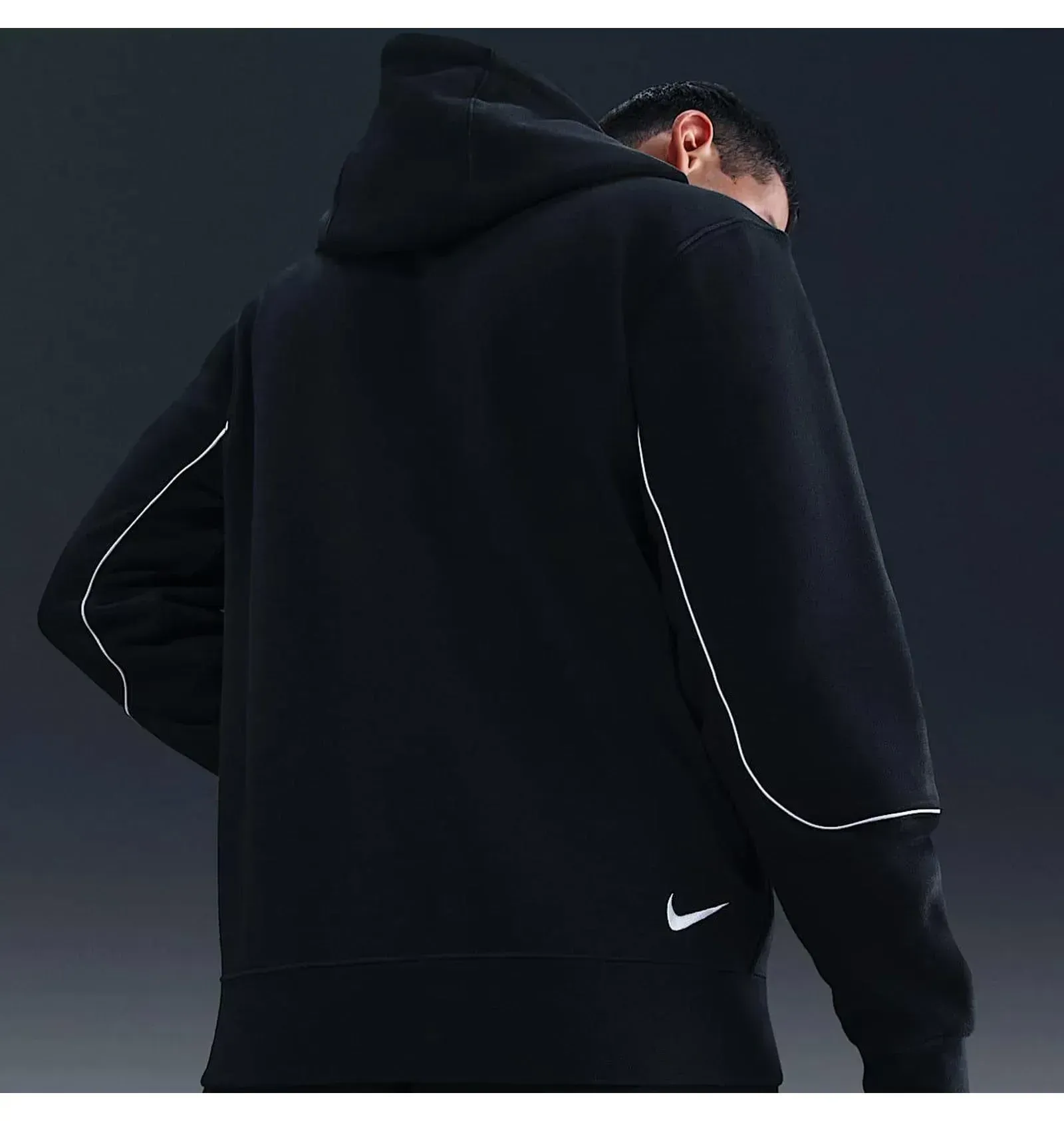 Кофта чоловіча Nike Club Total 90 Mens Football Pullover Hoodie Black (HV3509-010)
