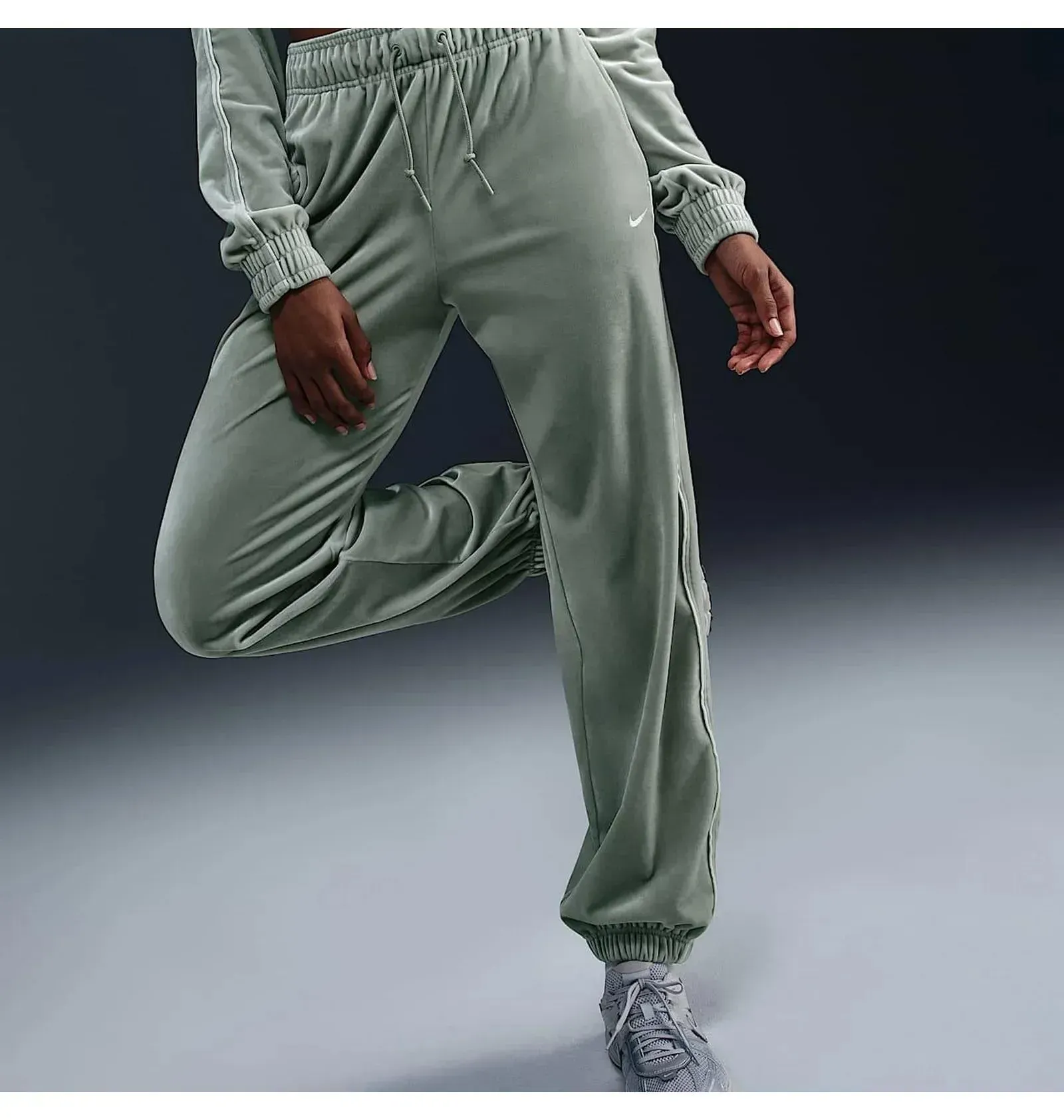 Спортивний костюм унісекс Nike Mflt Wash Flc Turquoise (FZ3679-370__FZ3682-370)