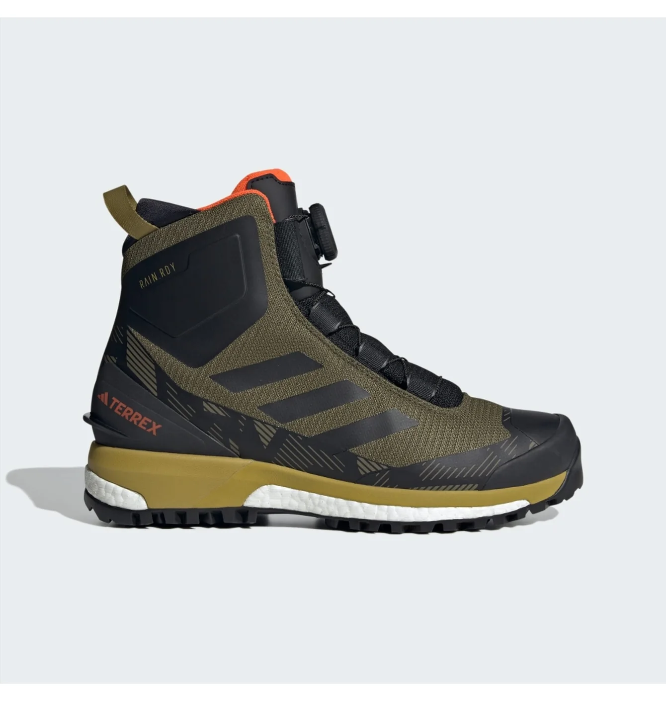 Черевики чоловічі Adidas Terrex Conrax Boa Rain.Rdy Hiking Shoes Olive/Black IF4955