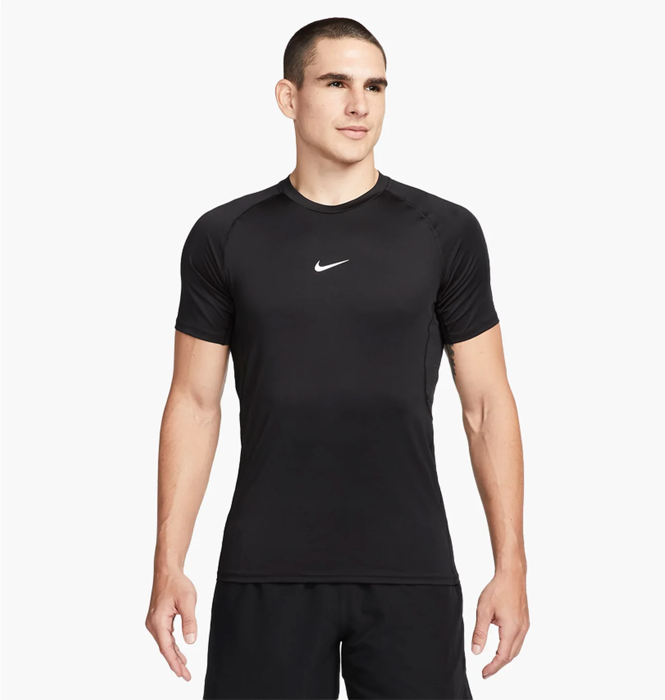 Футболка чоловіча Nike Pro MenS Dri-Fit Slim Short-Sleeve Top Black FB7929-010