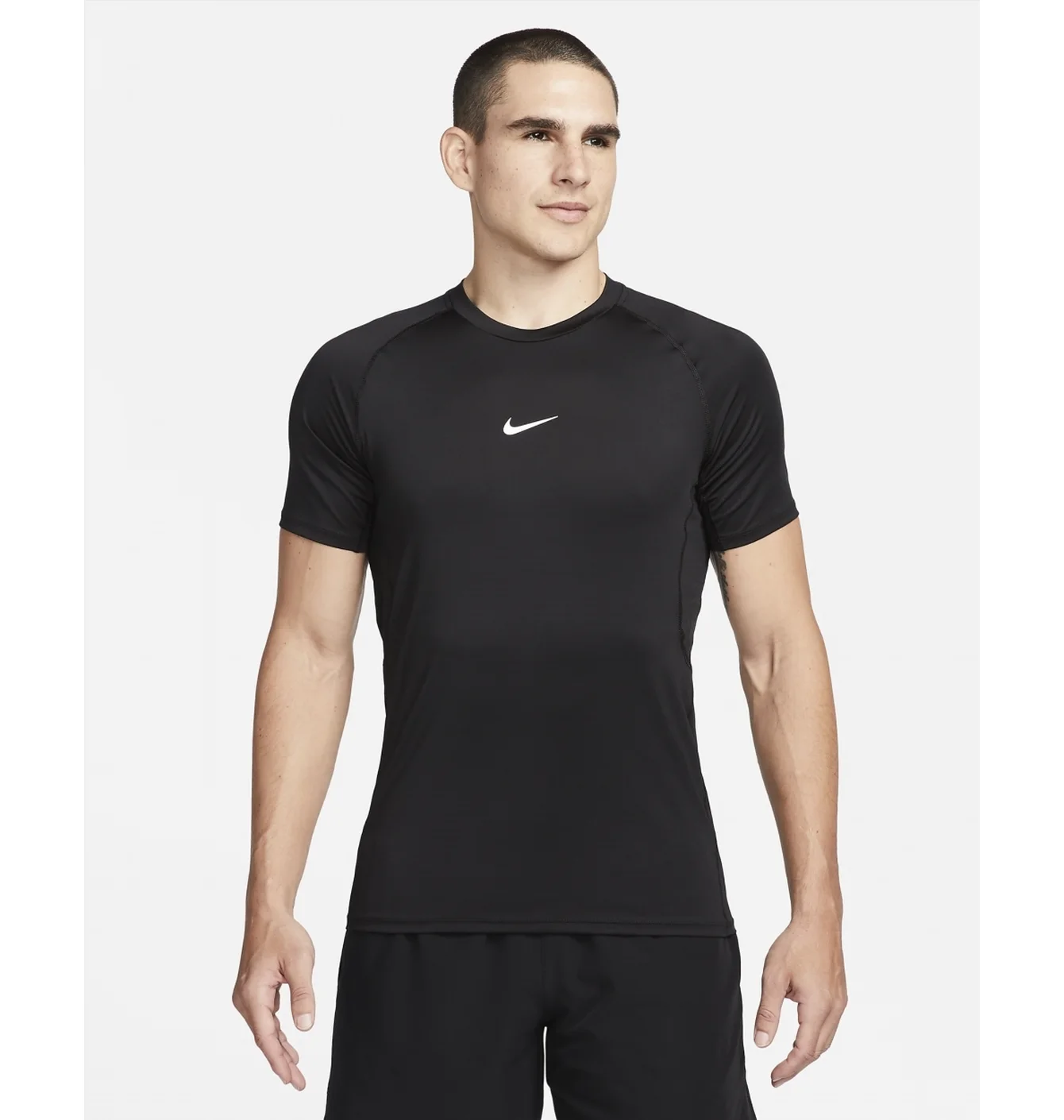 Футболка чоловіча Nike Pro MenS Dri-Fit Slim Short-Sleeve Top Black FB7929-010
