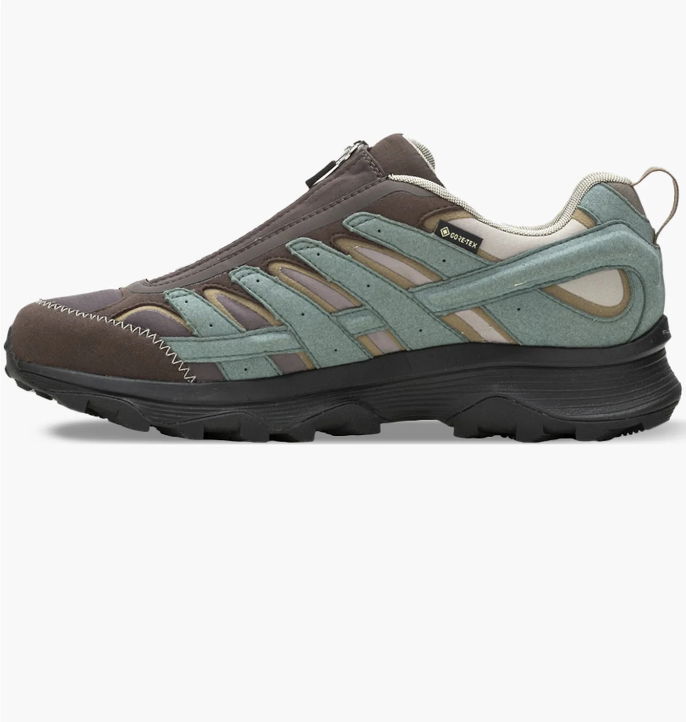 Кросівки чоловічі Merrell Moab Speed Zip Gore-Tex® 1Trl Forestespresso Brown/Turquoise J068013