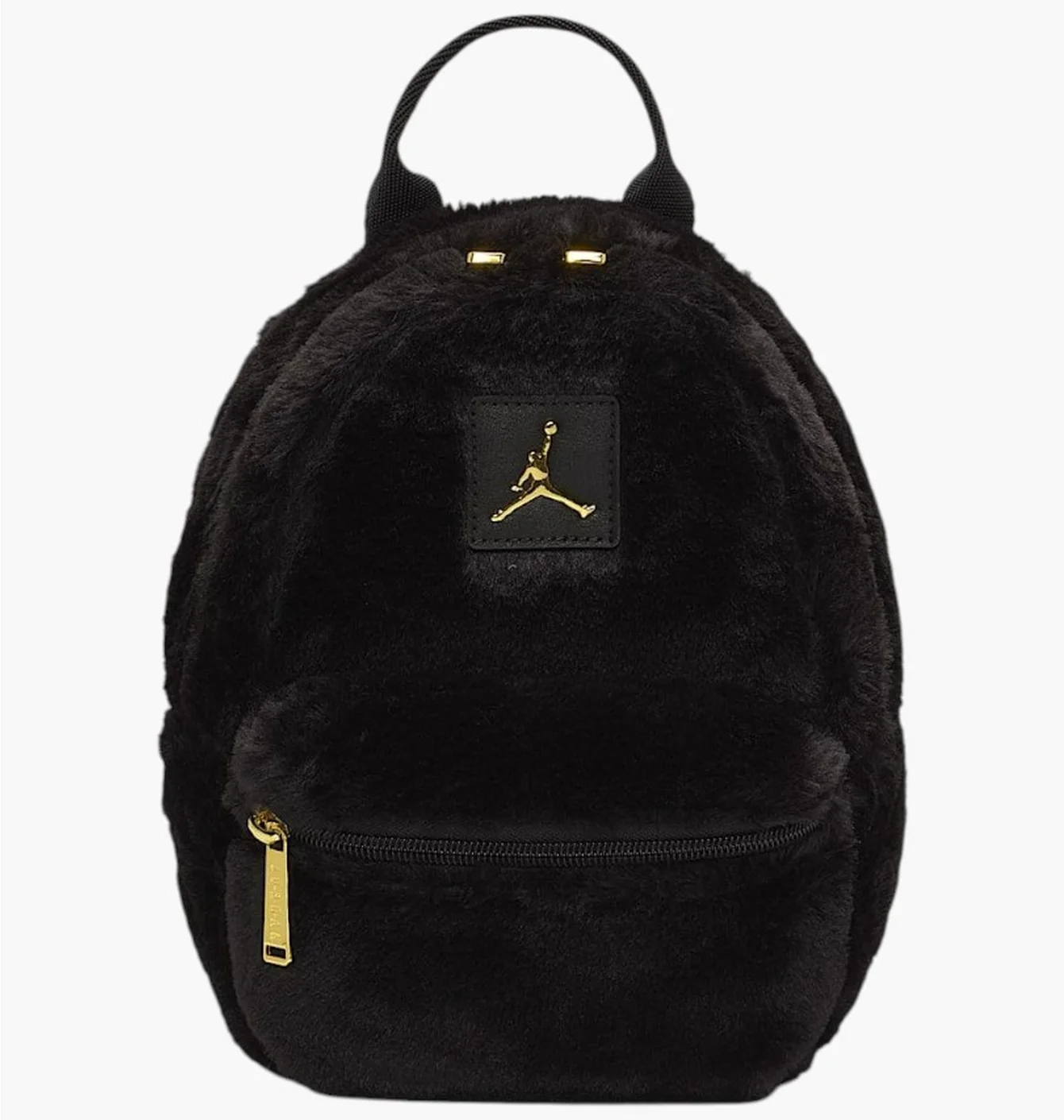 Рюкзак дитячий Air Jordan Big Kids Faux Fur Mini Backpack Black HV8004-010