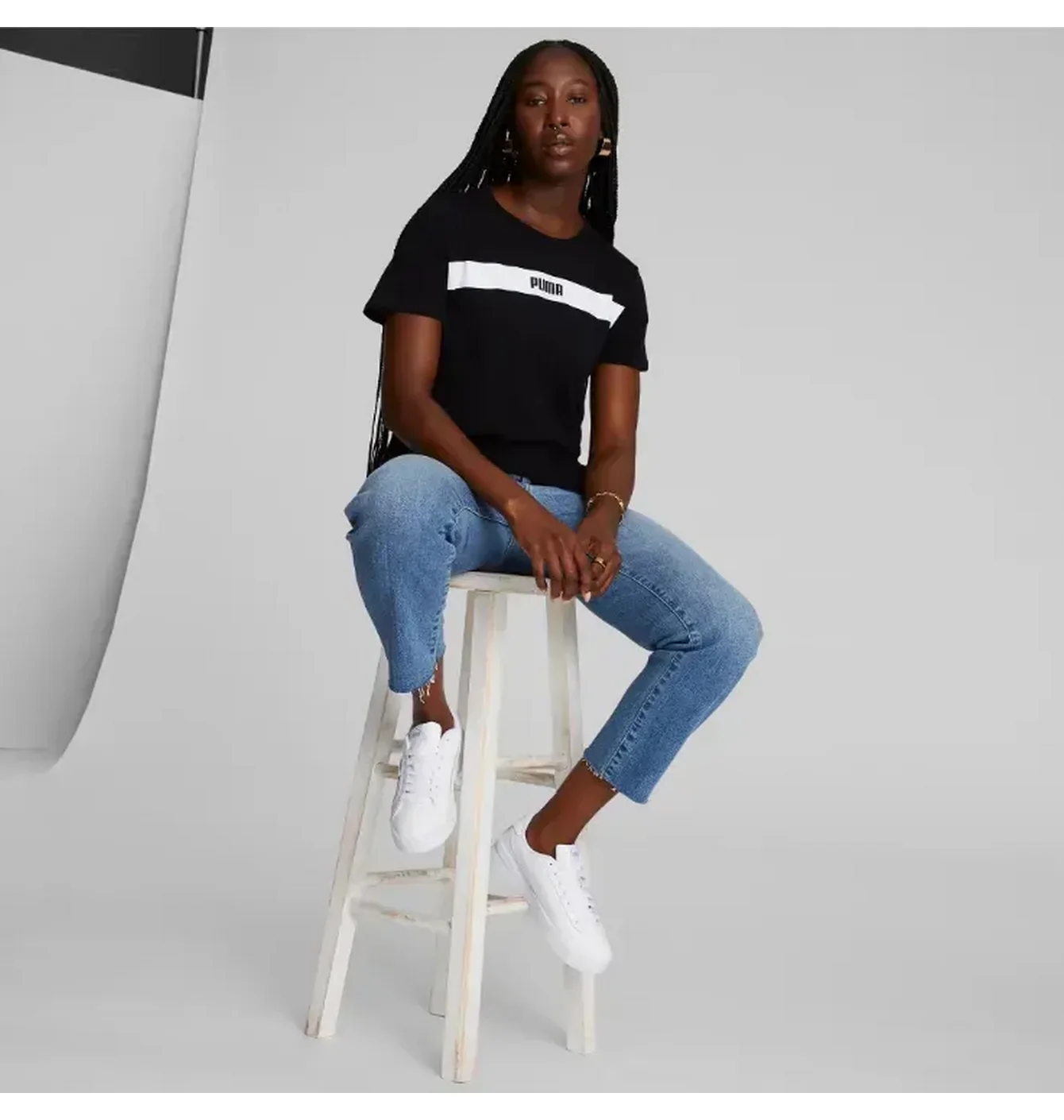 Футболка жіноча Puma Upfront Line Tee Black 678752-01