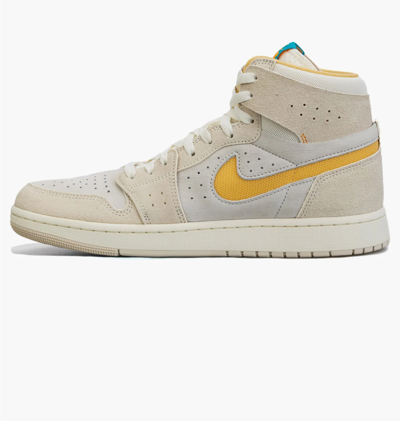 Кросівки чоловічі Air Jordan 1 Zoom Cmft 2 Lifestyle Shoes Beige/White DV1307-180