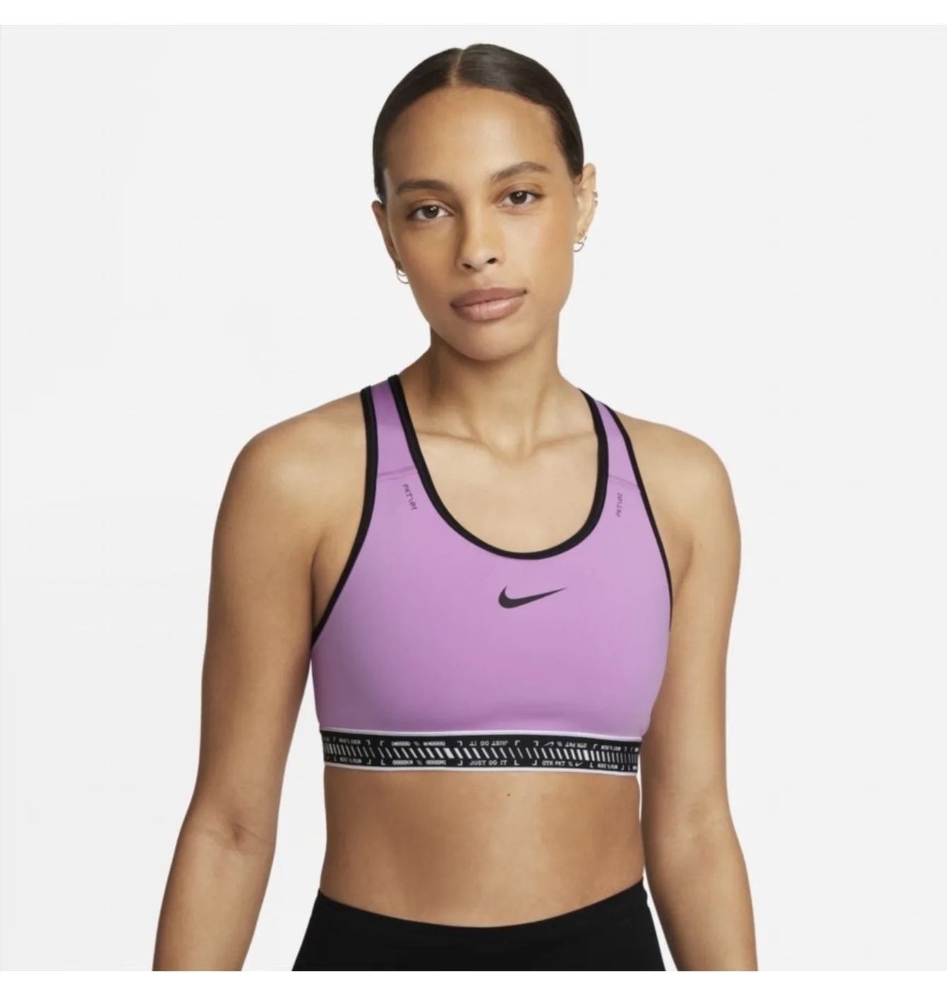Топ жіночий Nike Medium-Support Lightly Lined Sports Bra Pink DV9914-532