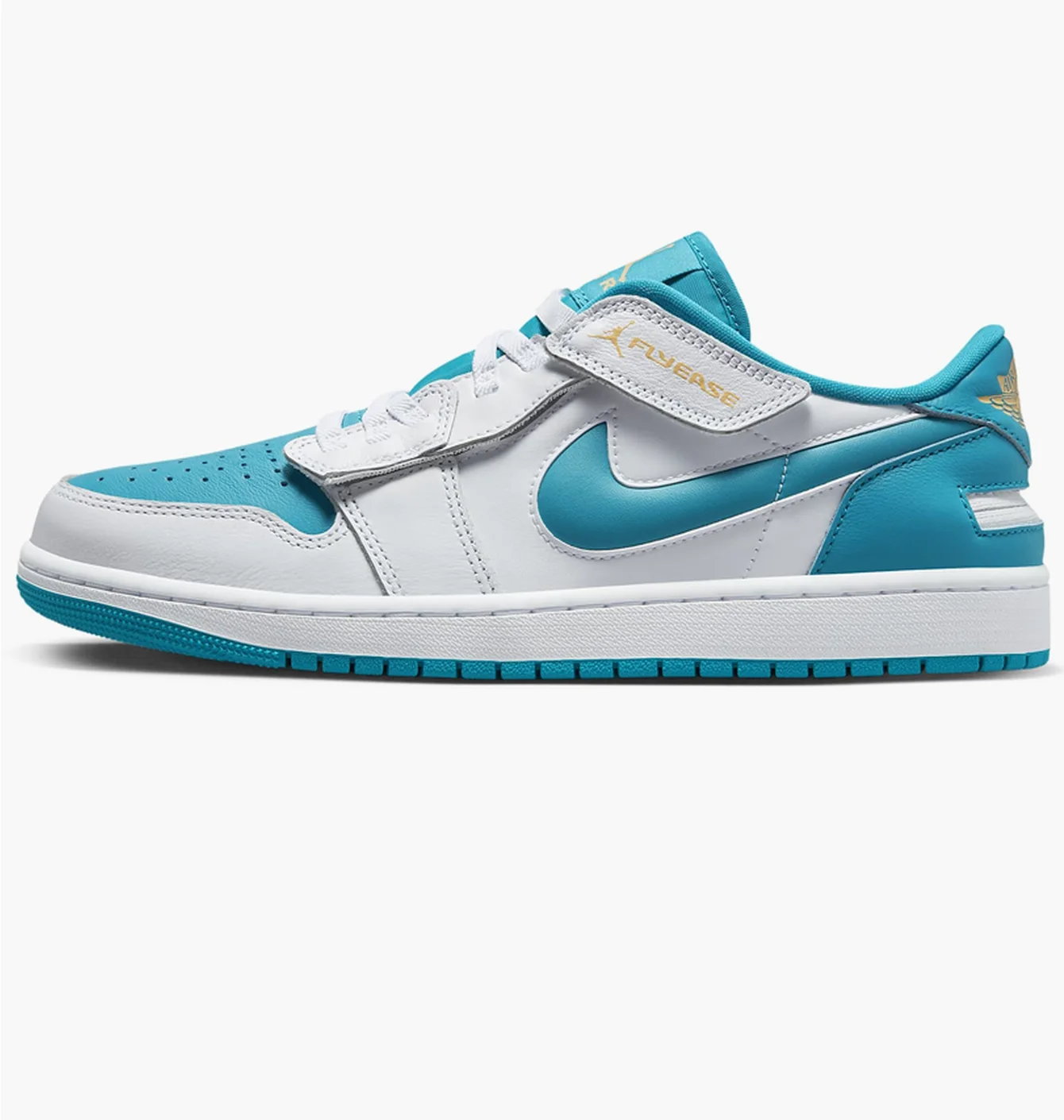 Кросівки чоловічі Air Jordan Air 1 Low Flyease White/Light Blue DM1206-174