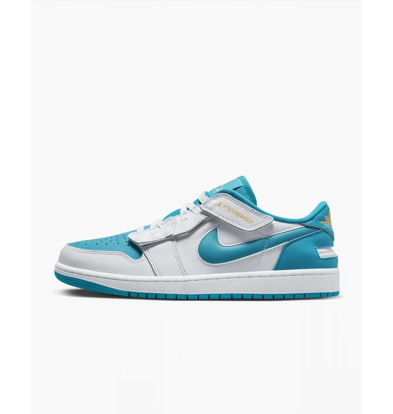 Кросівки чоловічі Air Jordan Air 1 Low Flyease White/Light Blue DM1206-174