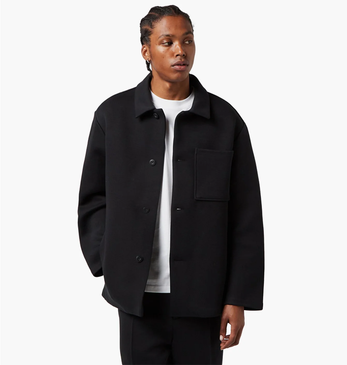 Сорочка чоловіча Nike Tech Fleece Jacket Black FB8167-010