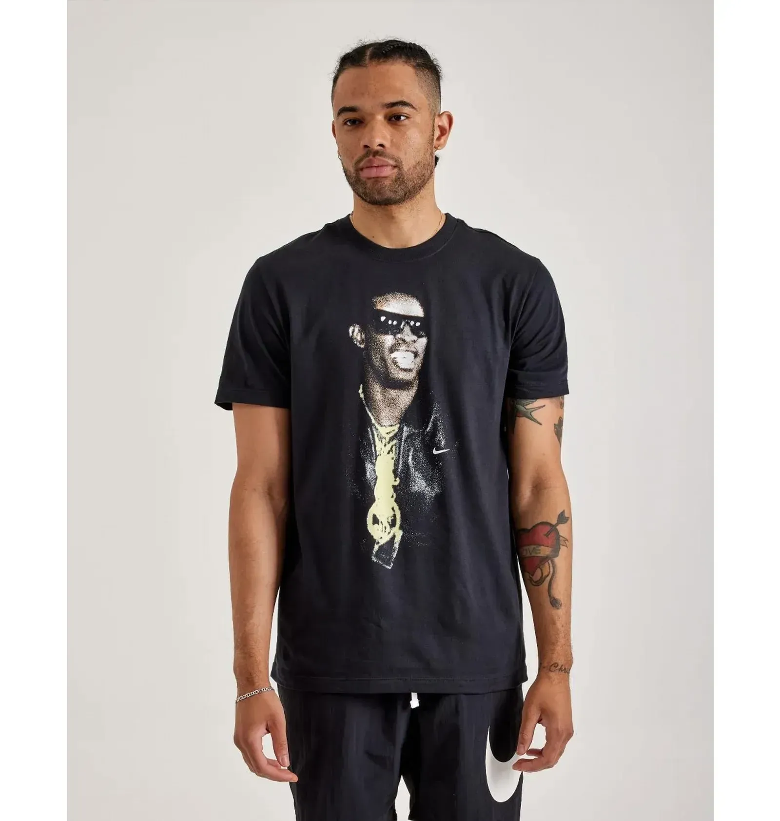 Футболка чоловіча Nike Deion Sanders Tee Black (HV9980-010)