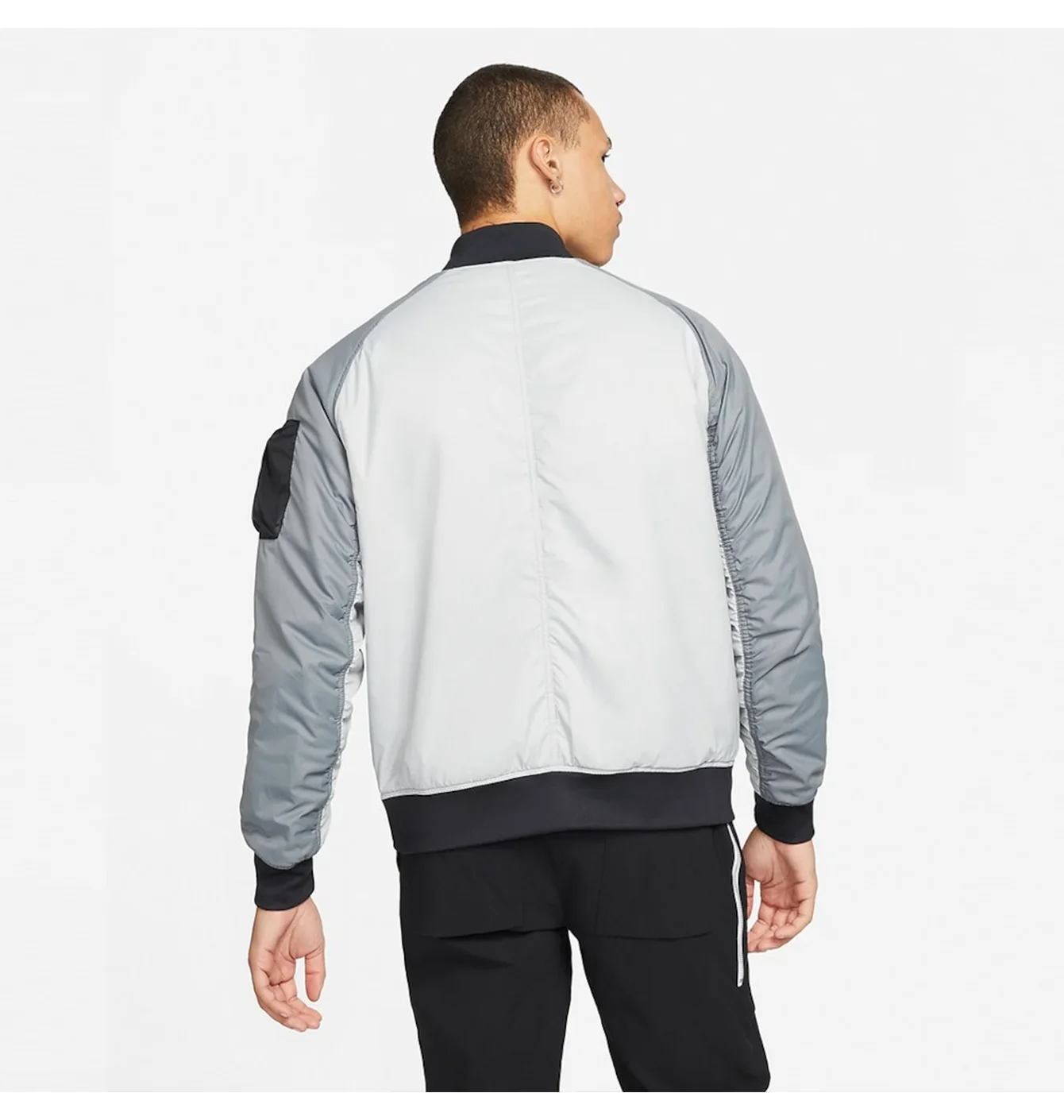Куртка чоловіча Nike Down Filled Reversible Bomber Jacket White/Grey DM6811-077