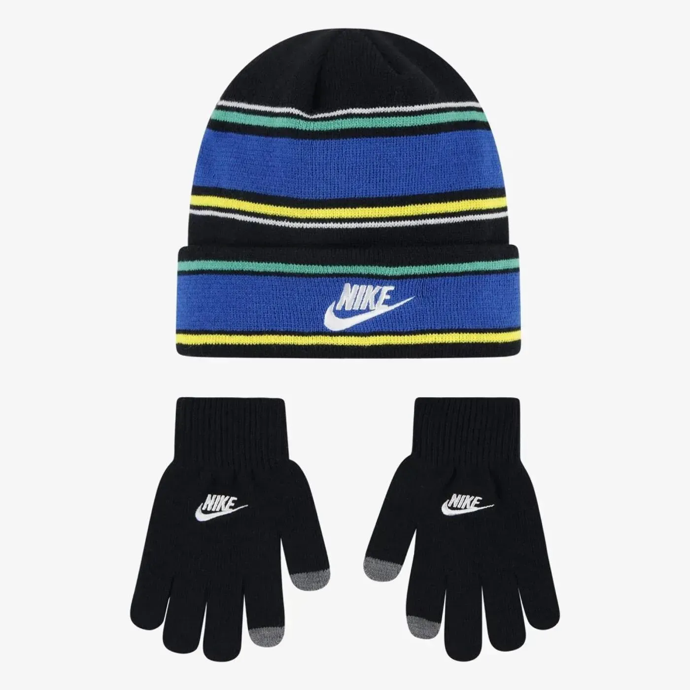 Шапка Nike Multi Stripe Beanie Set (8A3047-023)