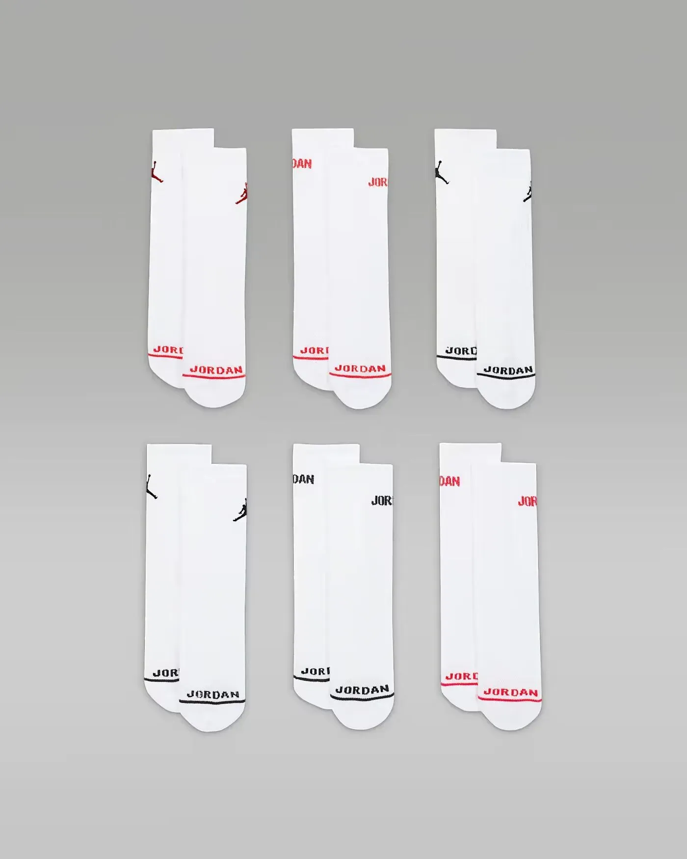 Шкарпетки Air Jordan Legend Crew Socks Box Set 6Pr (BJ0343-001)