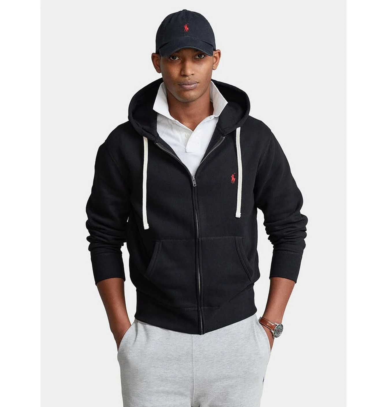 Толстовка чоловіча POLO RALPH LAUREN The Rl Fleece Black 710813297001