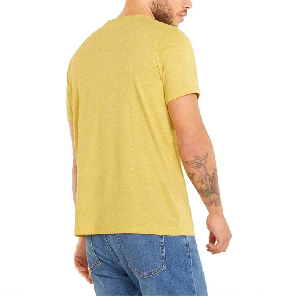 Футболка чоловіча Puma Essentials Heather Crew Neck Short Sleeve T-Shirt Casual - Yellow (586276-31)