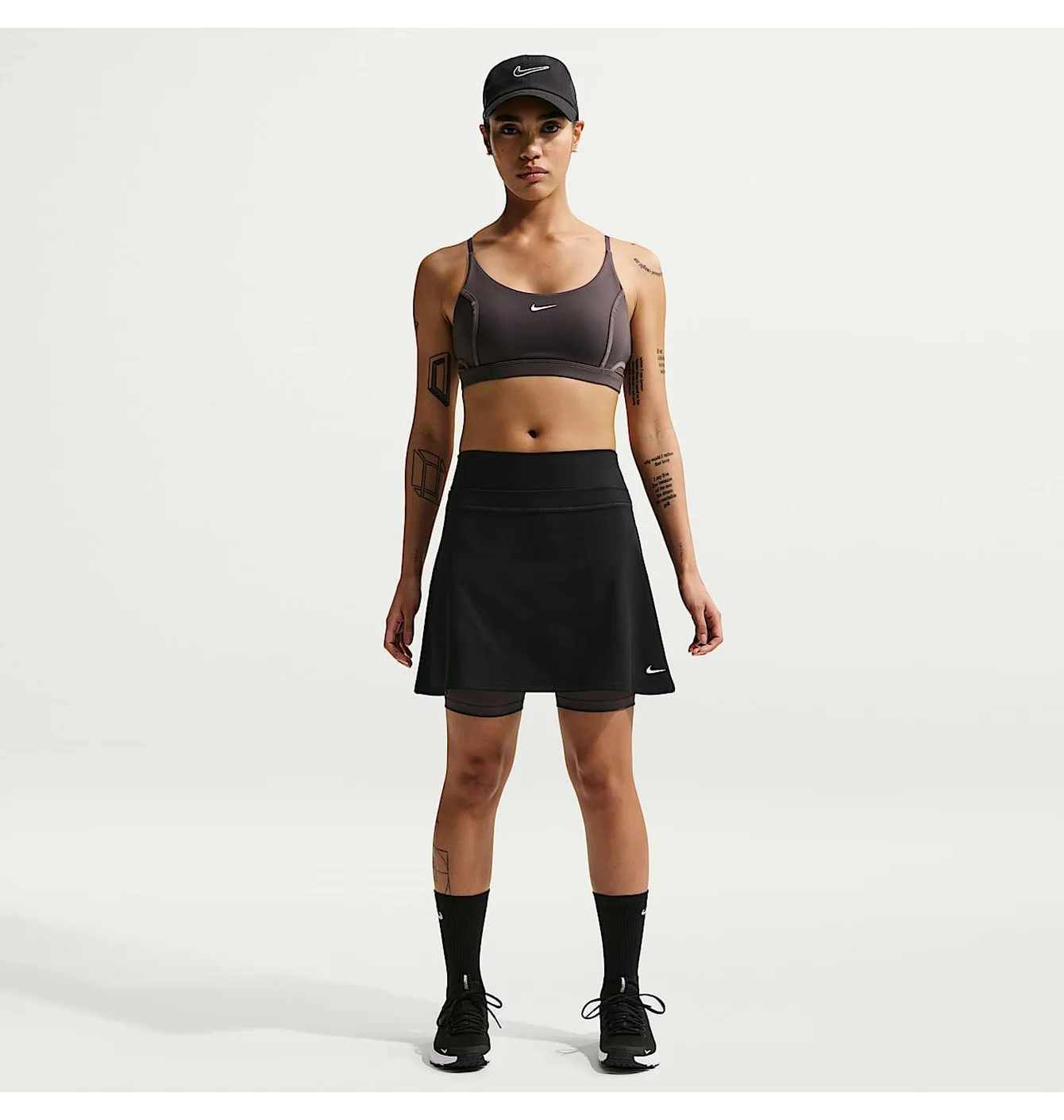 Спідниця жіноча Nike One Dri-Fit Black IM9935-010