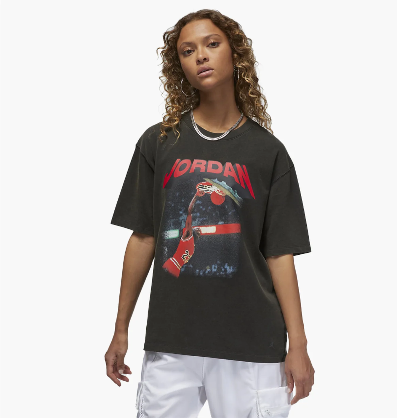 Футболка жіноча Air Jordan Heritage Graphic T-Shirt Black FB5137-010