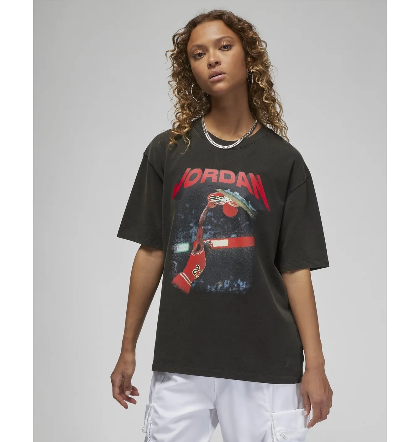 Футболка жіноча Air Jordan Heritage Graphic T-Shirt Black FB5137-010