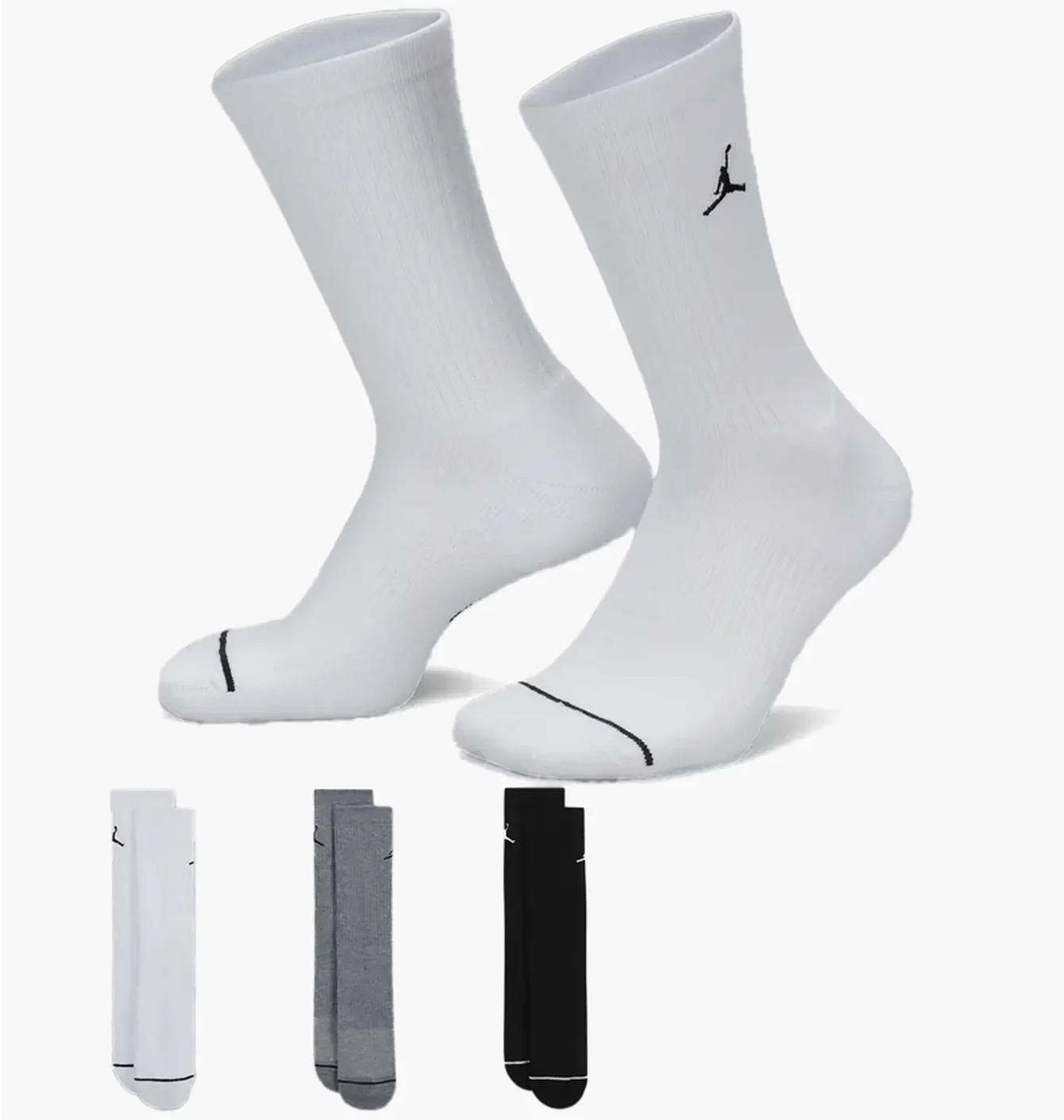 Шкарпетки унісекс Air Jordan Ed Cush Pol Cre (3 пари) Multi DX9632-914