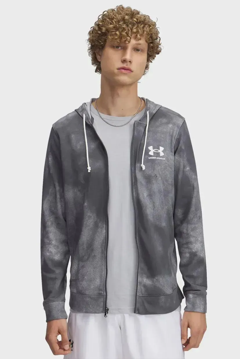 Кофта чоловіча Under Armour Ua Rival Terry Aop Fz Q1 (1390139-025)