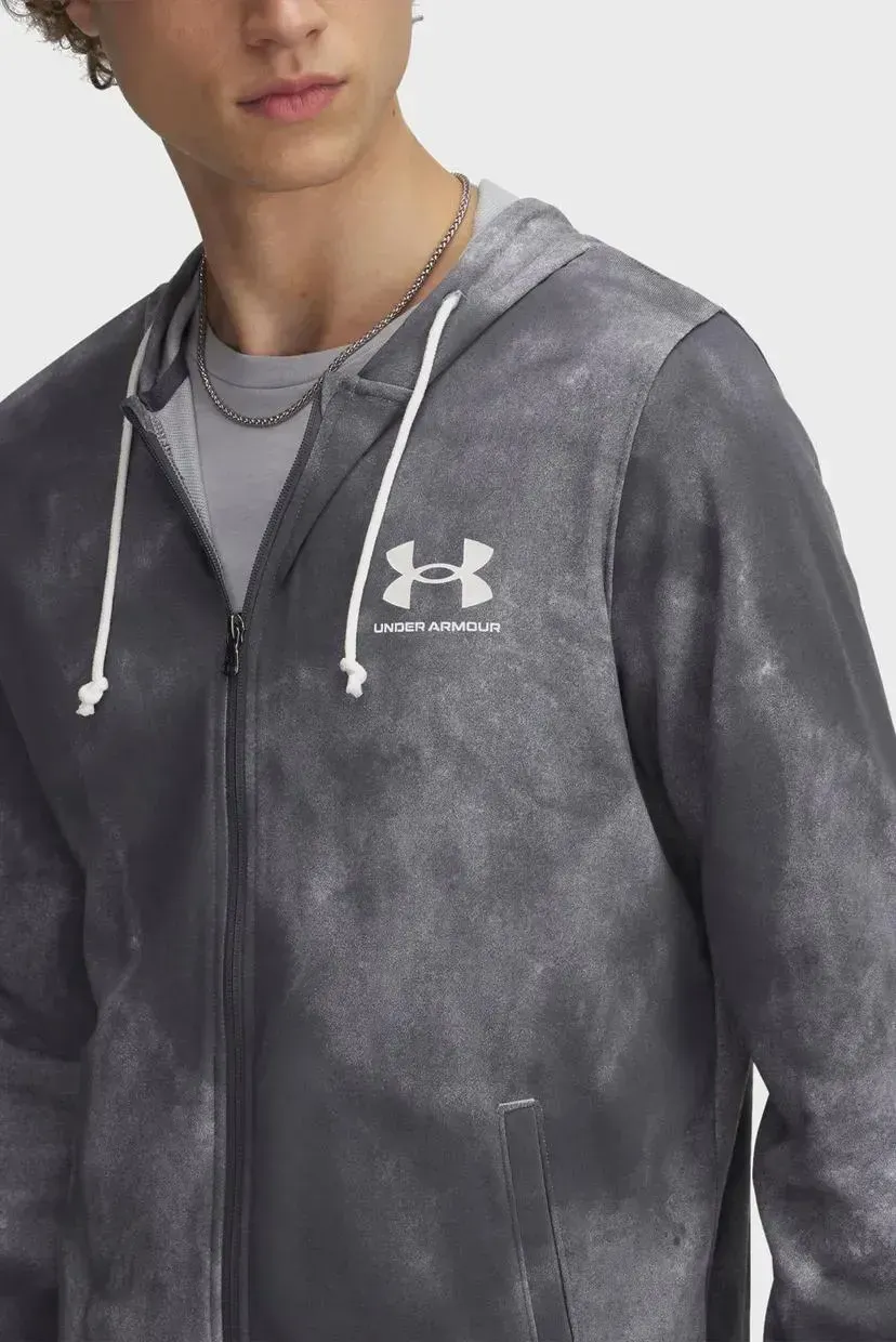 Кофта чоловіча Under Armour Ua Rival Terry Aop Fz Q1 (1390139-025)