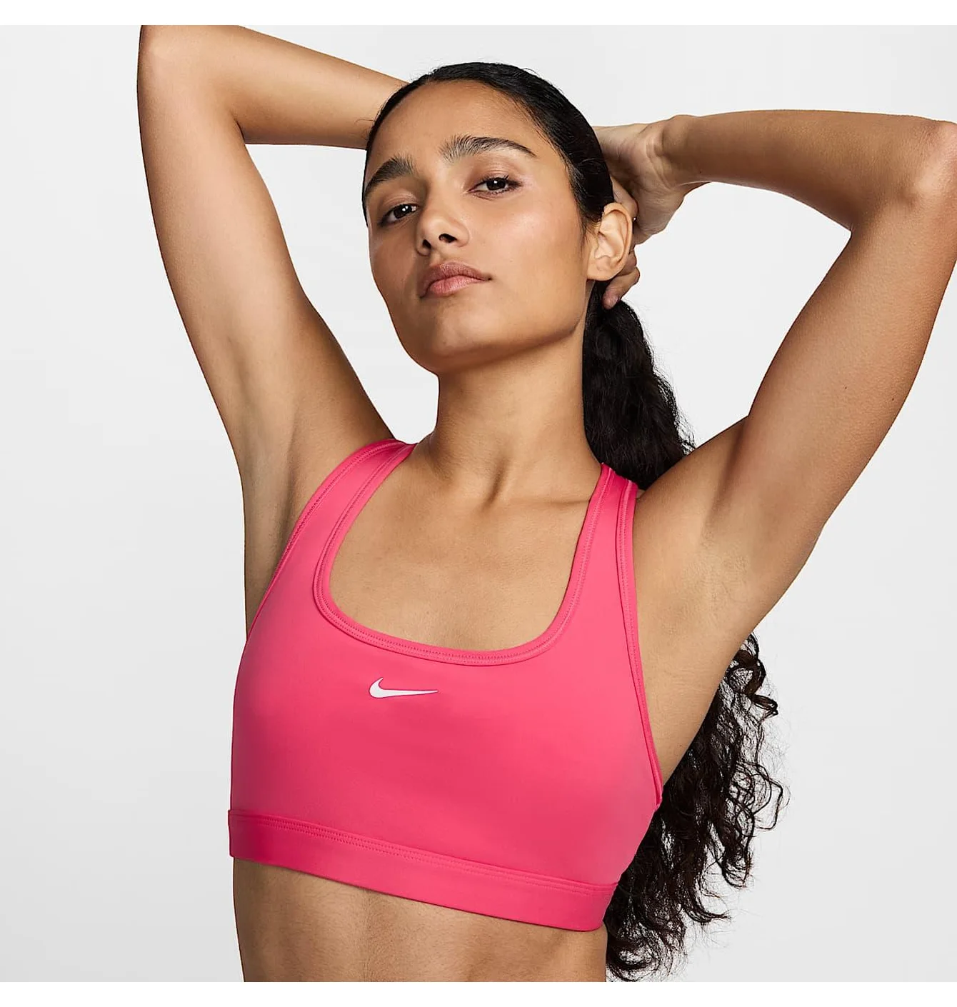 Топ жіночий Nike Swoosh Light Support Pink DX6817-629