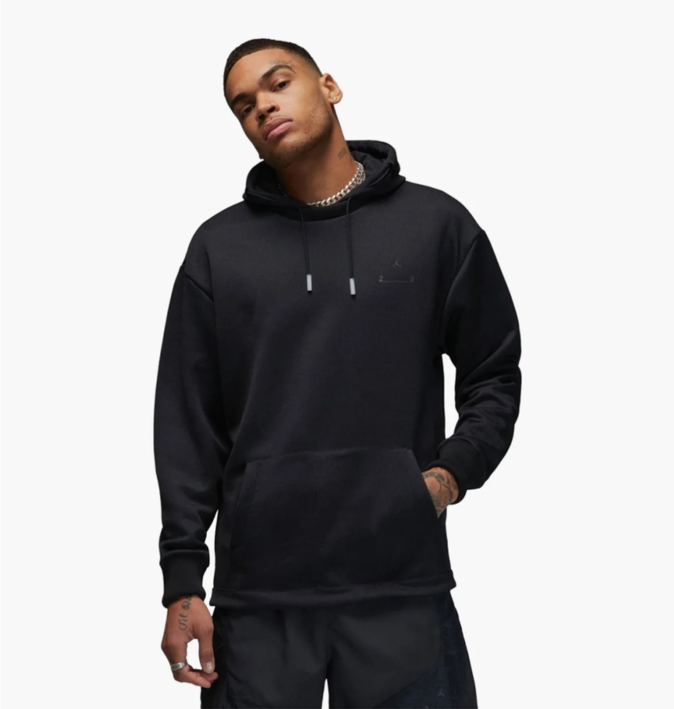 Худі чоловіче Air Jordan 23 Engineered Hoodie Black DX9633-010