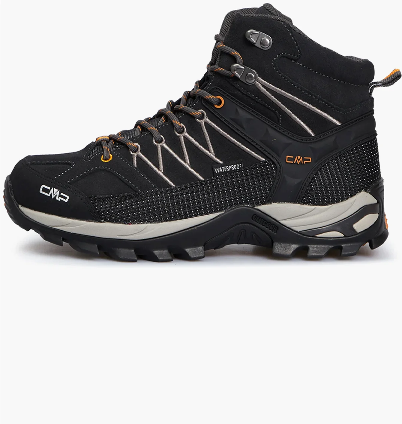 Черевики чоловічі CMP Rigel Mid Trekking Shoes Wp Black 3Q12947-U951