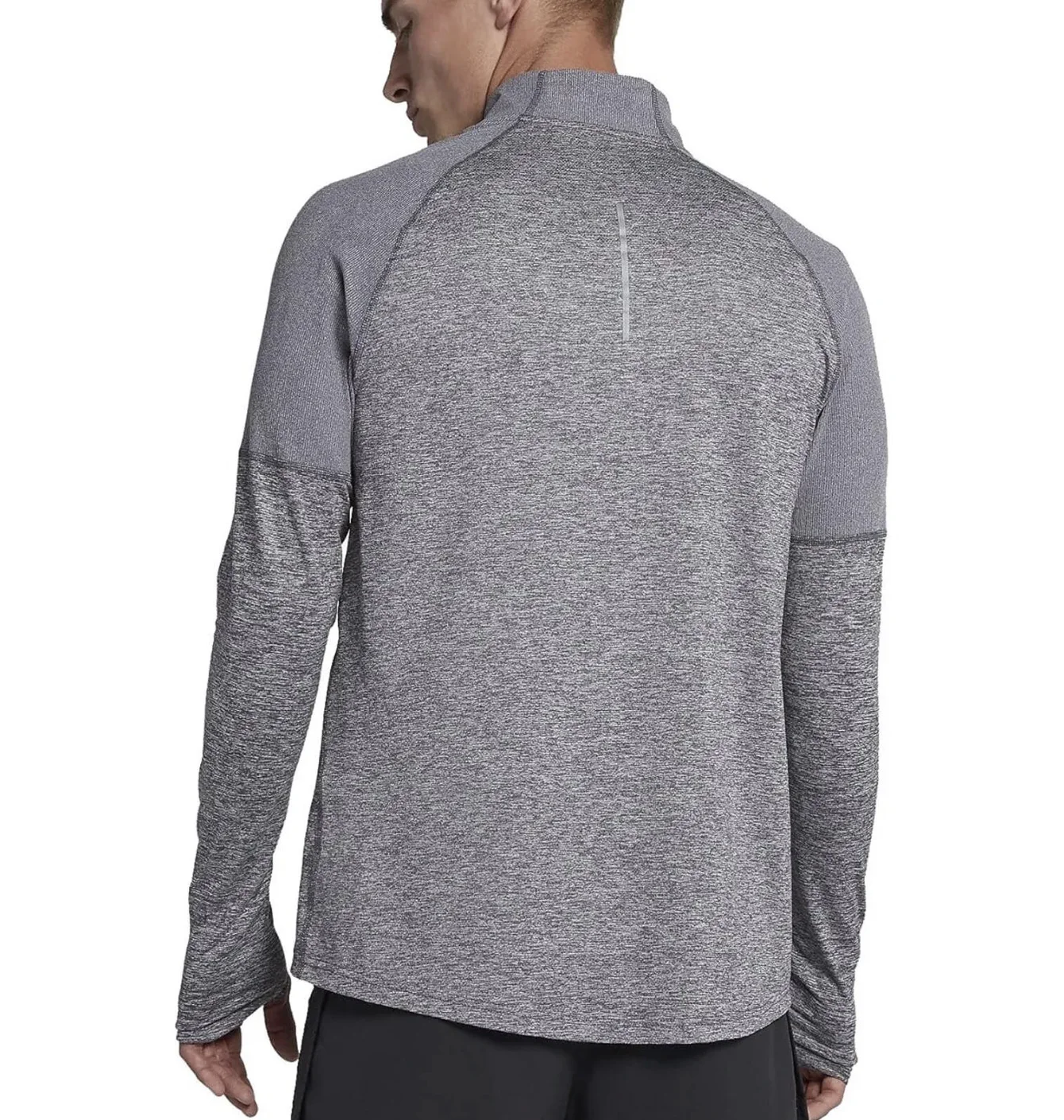 Кофта чоловіча Nike Dri-Fit Element Zip Running Grey CD8273-021