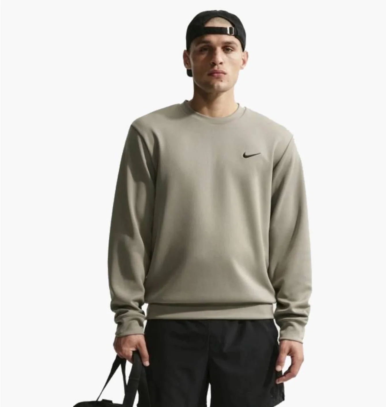 Світшот чоловічий Nike Df Uv Flex Flc Olive IF2977-320