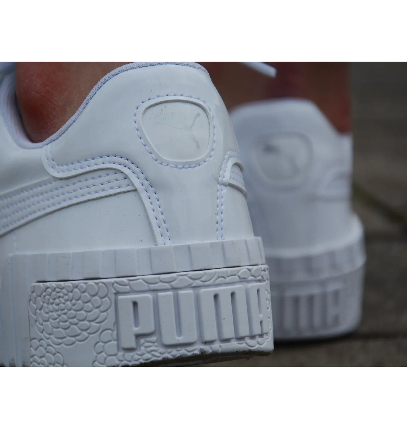 Кросівки дитячі Puma Cali Patent White 370139-01