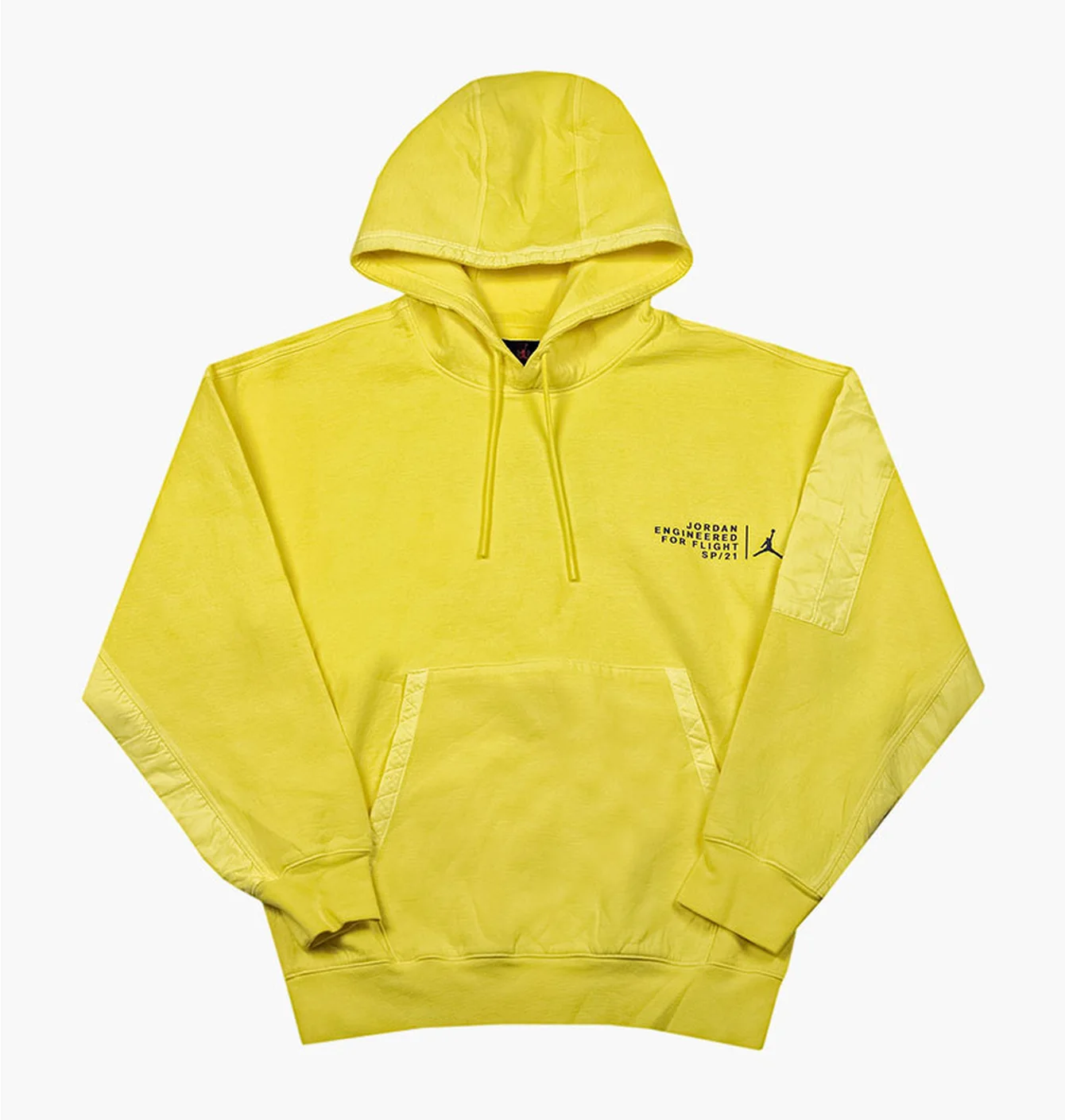 Худі чоловіче Nike M J 23Eng Washed Flc Po Hoody Yellow CV2766-731