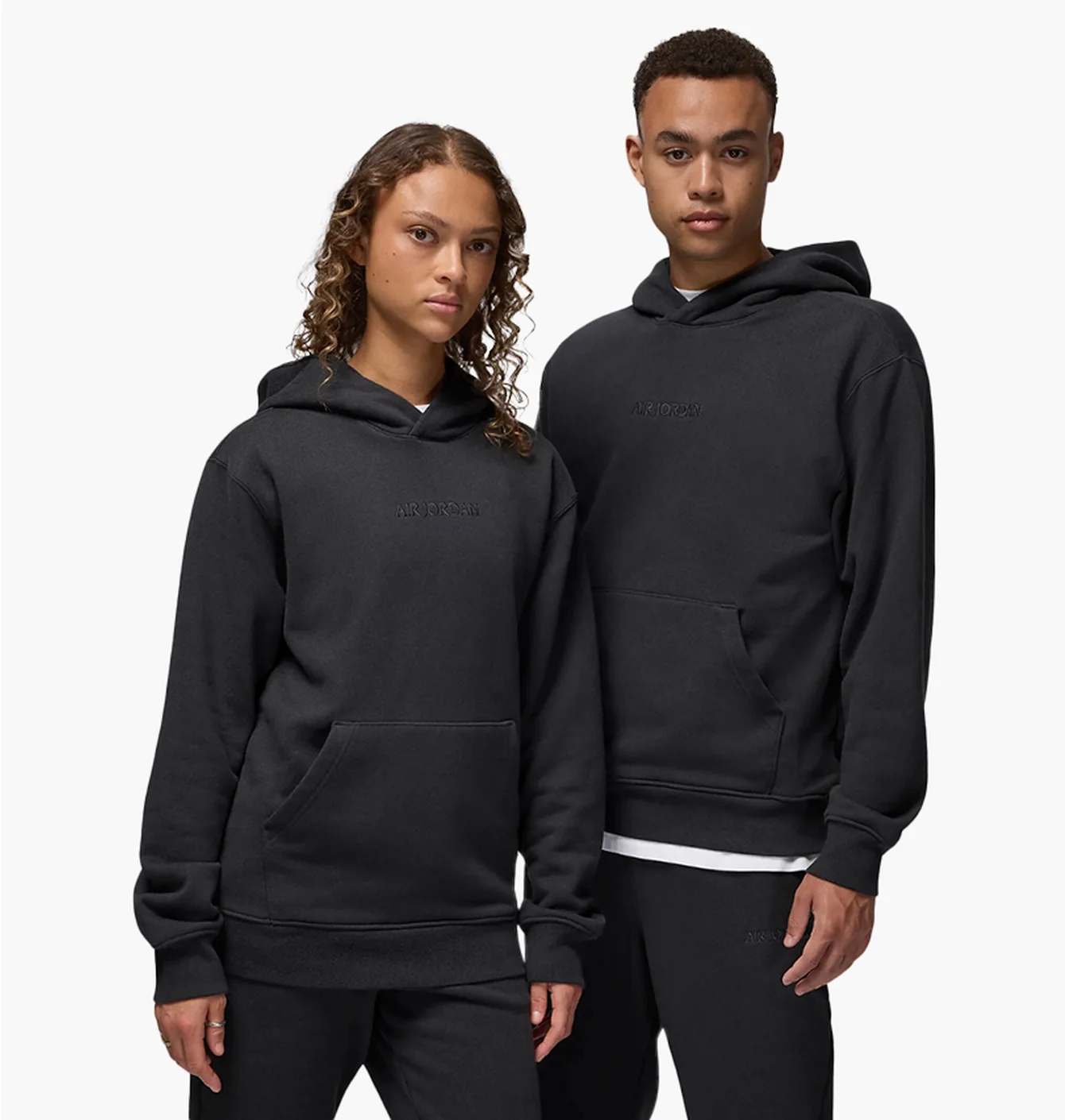Худі унісекс Air Jordan Wordmark Fleece Pullover Hoodie Black FZ3952-045
