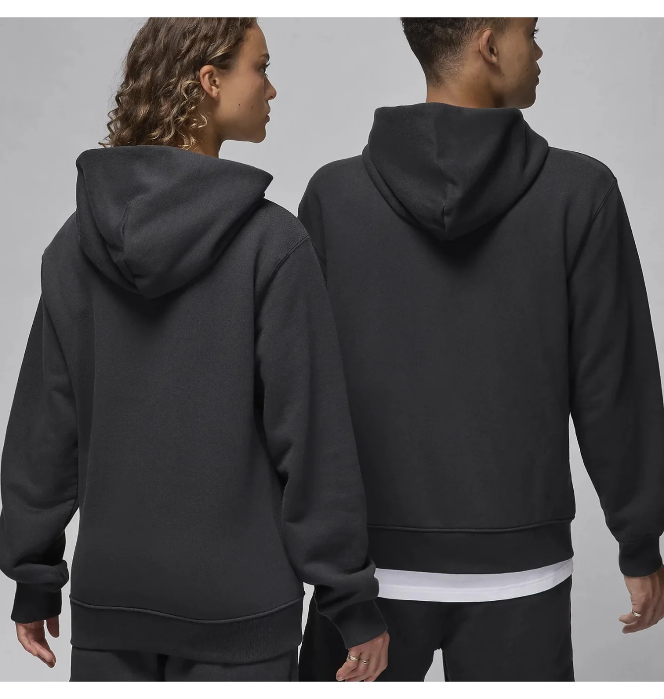 Худі унісекс Air Jordan Wordmark Fleece Pullover Hoodie Black FZ3952-045